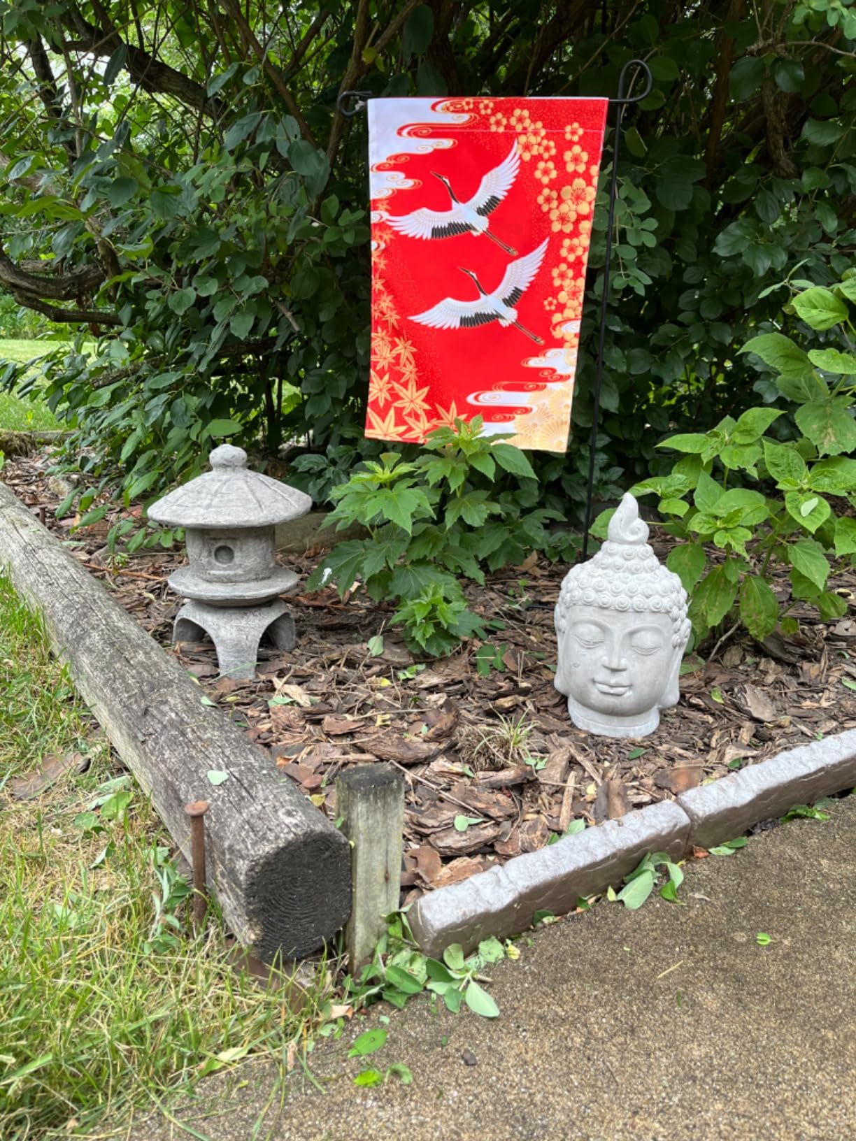 Solid Rock Stoneworks Small Round Pagoda - PreAged customer photo 1