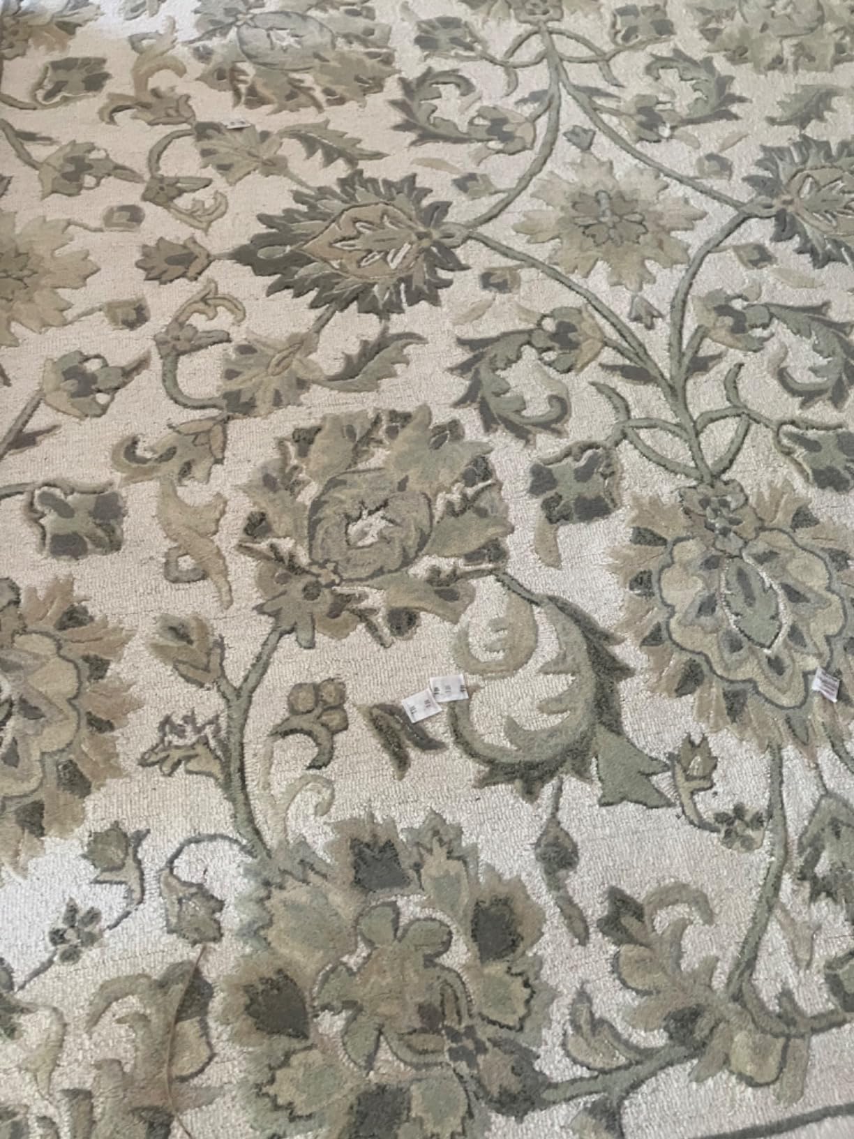 SAFAVIEH Glamour Collection 9' x 12' Blue / Beige GLM624M Handmade Premium Wool Area Rug customer photo 2
