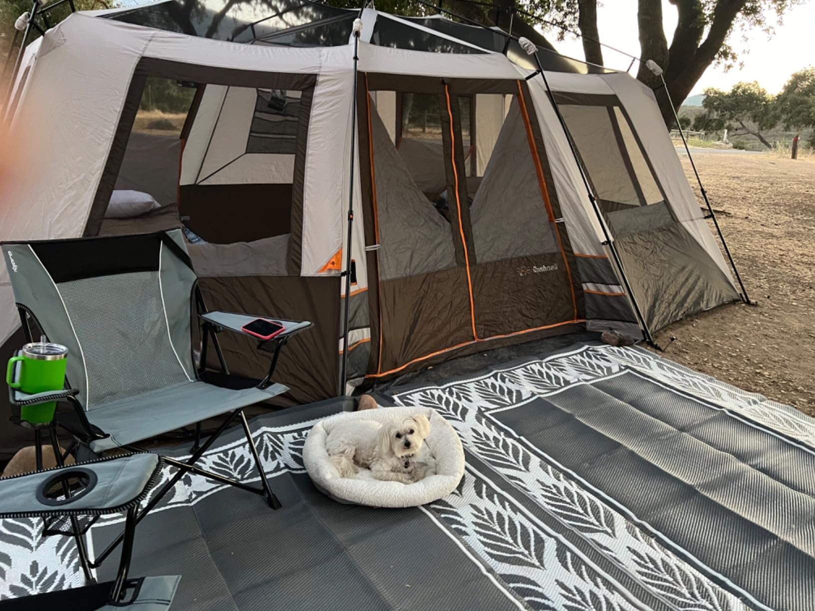 Bushnell Instant Tent | 6 Person / 9 Person / 12 Person Shield Series Instant Tents Cabin Design Perfect for 3 Season Family Camping, Hunting, and Fishing with Fast Setup customer photo 1