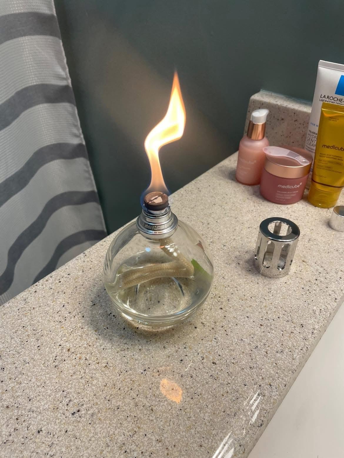 Set - Lampe Berger Starter Square Fragrance Diffuser with 2 Refills (Ocean Breeze & So Neutral) - Elegant French Air Purifier - Made in France - 2 × 250 mL (8.45 Fl Oz) customer photo 2