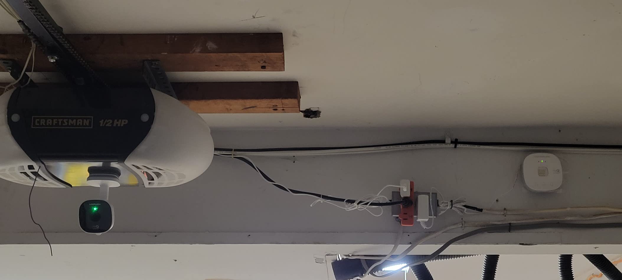 LiftMaster myQ Smart Garage HD Camera - WiFi Enabled - myQ Smartphone Controlled - Two Way Audio - Works with Key by Amazon in-Garage Delivery customer photo 1