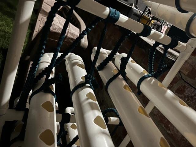 VIVOSUN Hydroponic Grow Kit, 1 Layer 36 Plant Sites 4 Food-Grade PVC-U Pipes Hydroponics Planting System with Water Pump, Pump Timer customer photo 2
