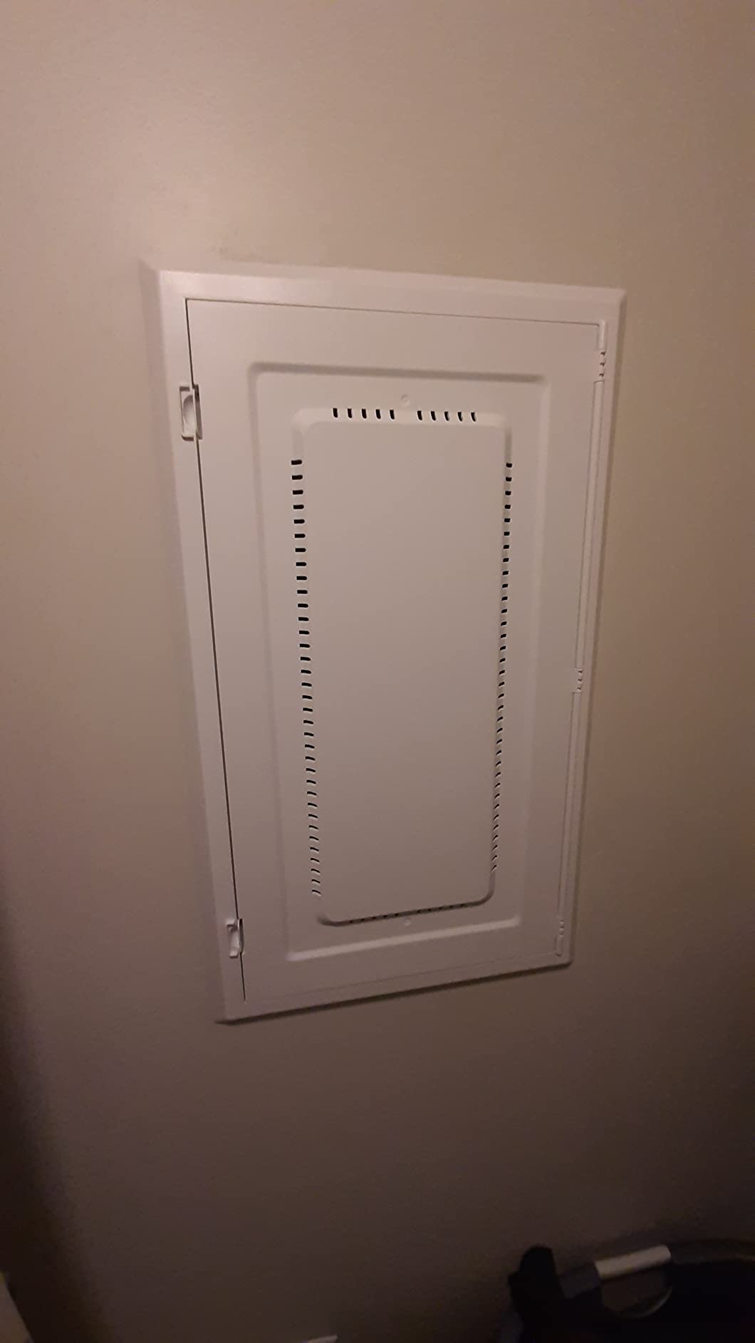Benner-Nawman BN14304F 28 Inch White Plastic WiFi-Friendly Foldable Structured Wiring Multi-Media Cabinet customer photo 2