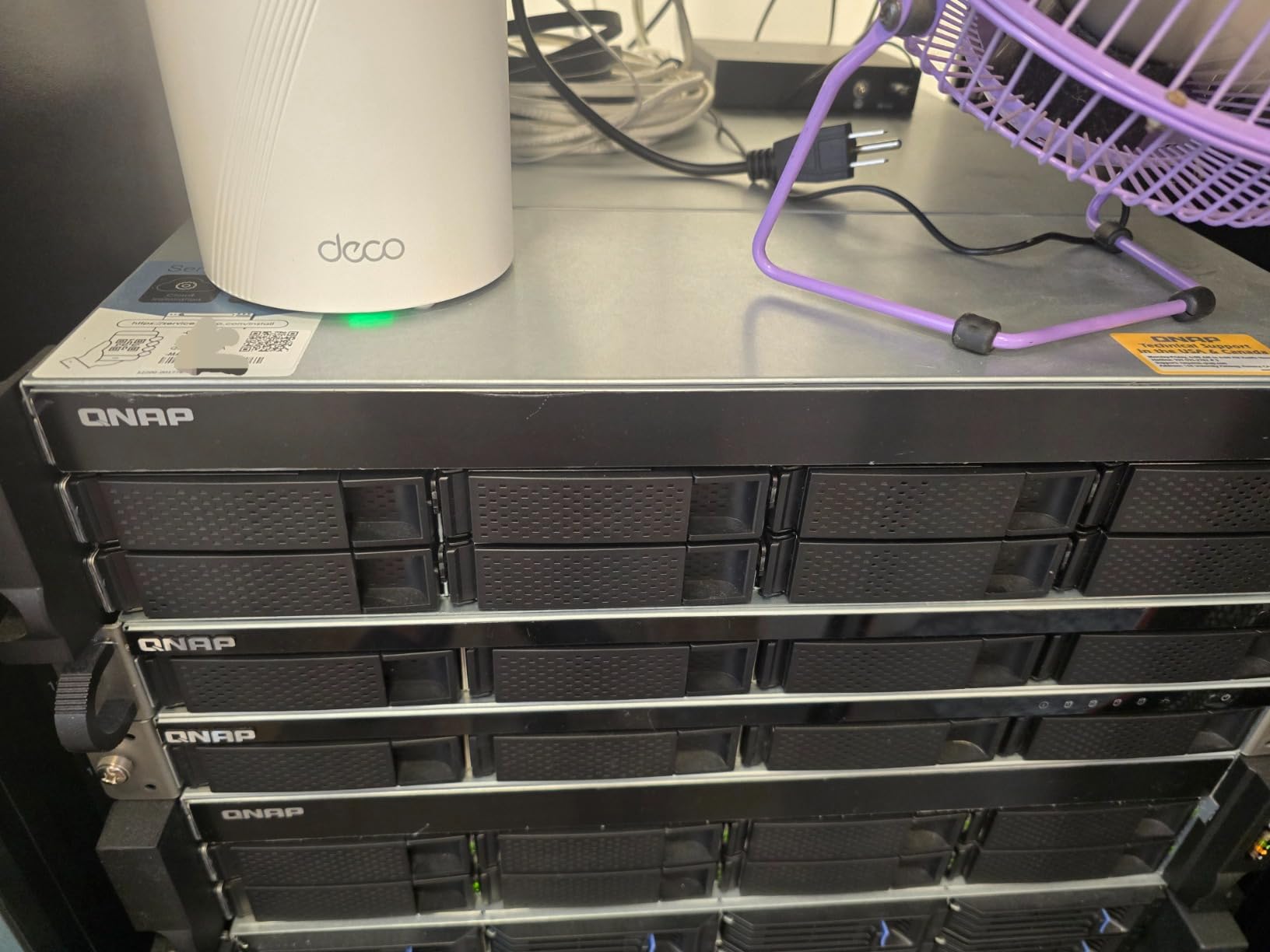 QNAP TS-832PXU-RP-4G 8 Bay High-Speed SMB Rackmount NAS with Two 10GbE and 2.5GbE Ports, Redundant PSU customer photo 1