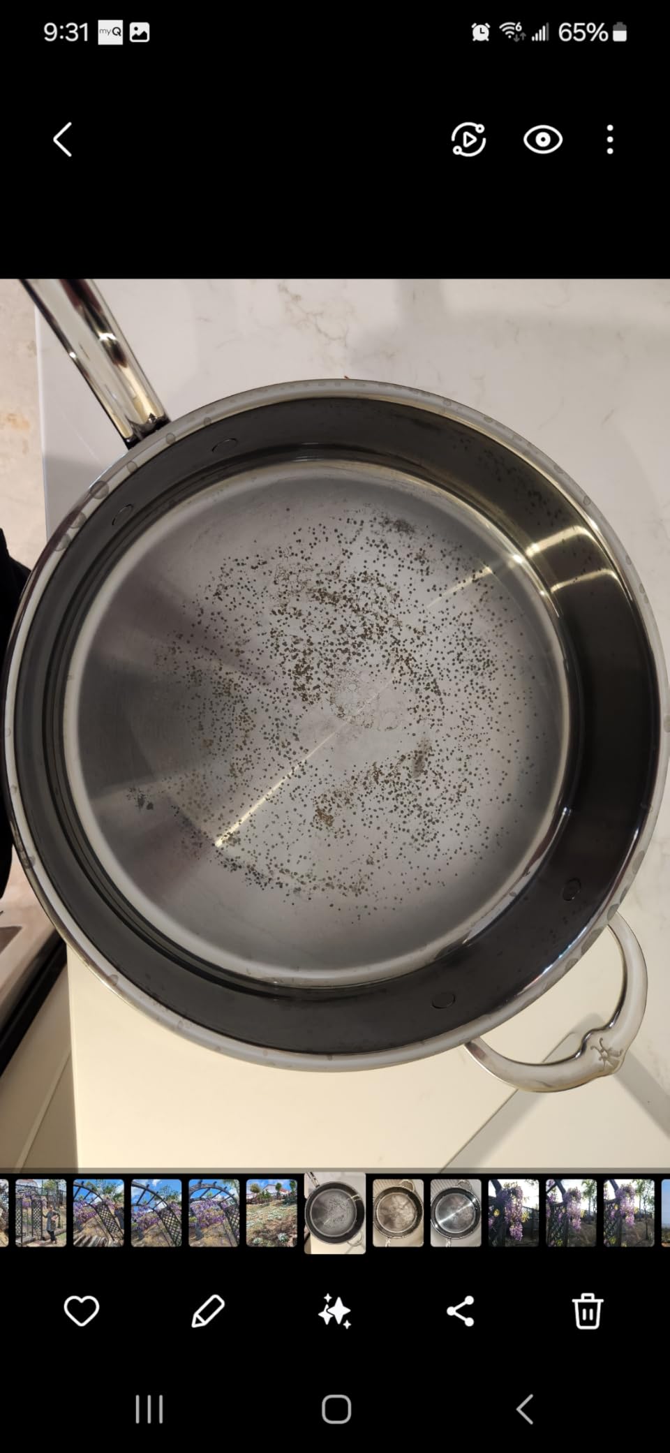 NanoBond Collection - Stainless Steel Titanium Sauté Pan, Induction Cooktop Compatible, 5 Quart customer photo 1