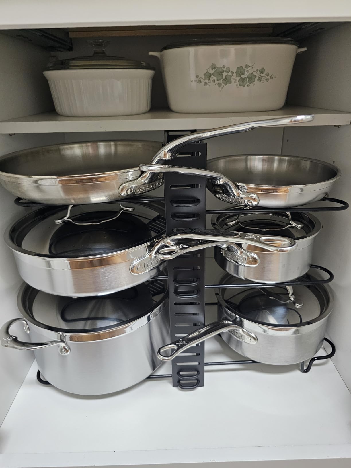 Hestan - ProBond Collection - Professional Clad Stainless Steel 10-Piece Ultimate Cookware Set, Induction Cooktop Compatible customer photo 2