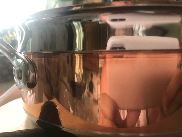 CopperBond Collection - 100% Pure Copper Sauteuse, Induction Cooktop Compatible, 3.5 Quart customer photo 1