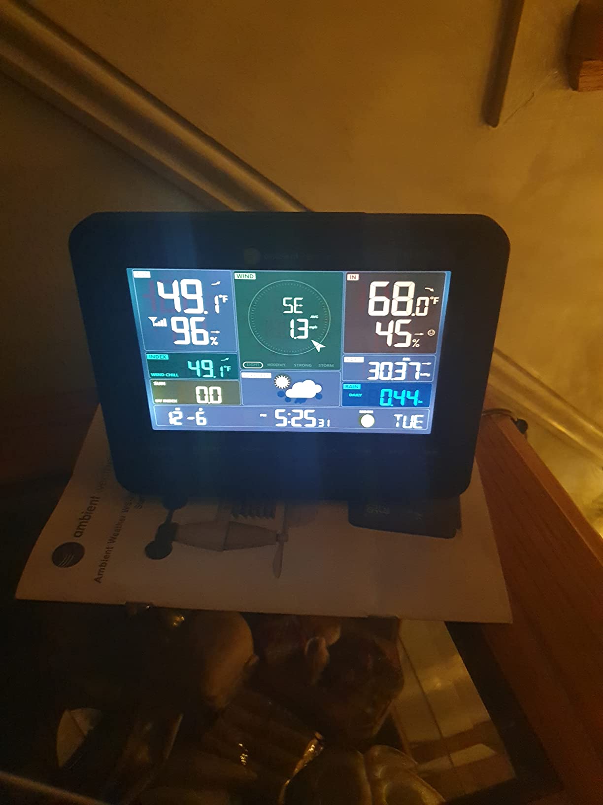 WS-7078 Smart Weather Station w/WiFi Remote Monitoring and Alerts customer photo 1