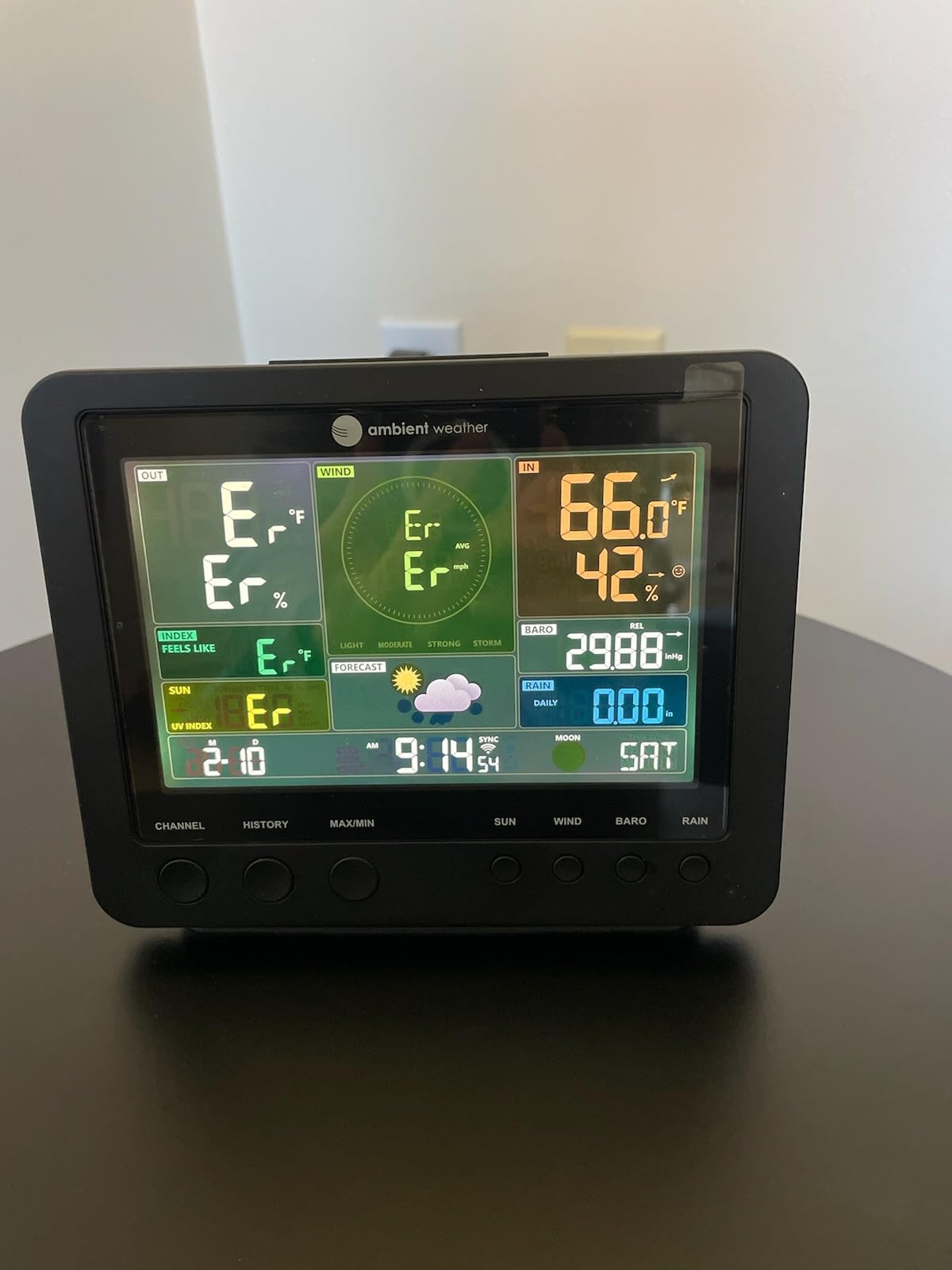 WS-7078 Smart Weather Station w/WiFi Remote Monitoring and Alerts customer photo 2