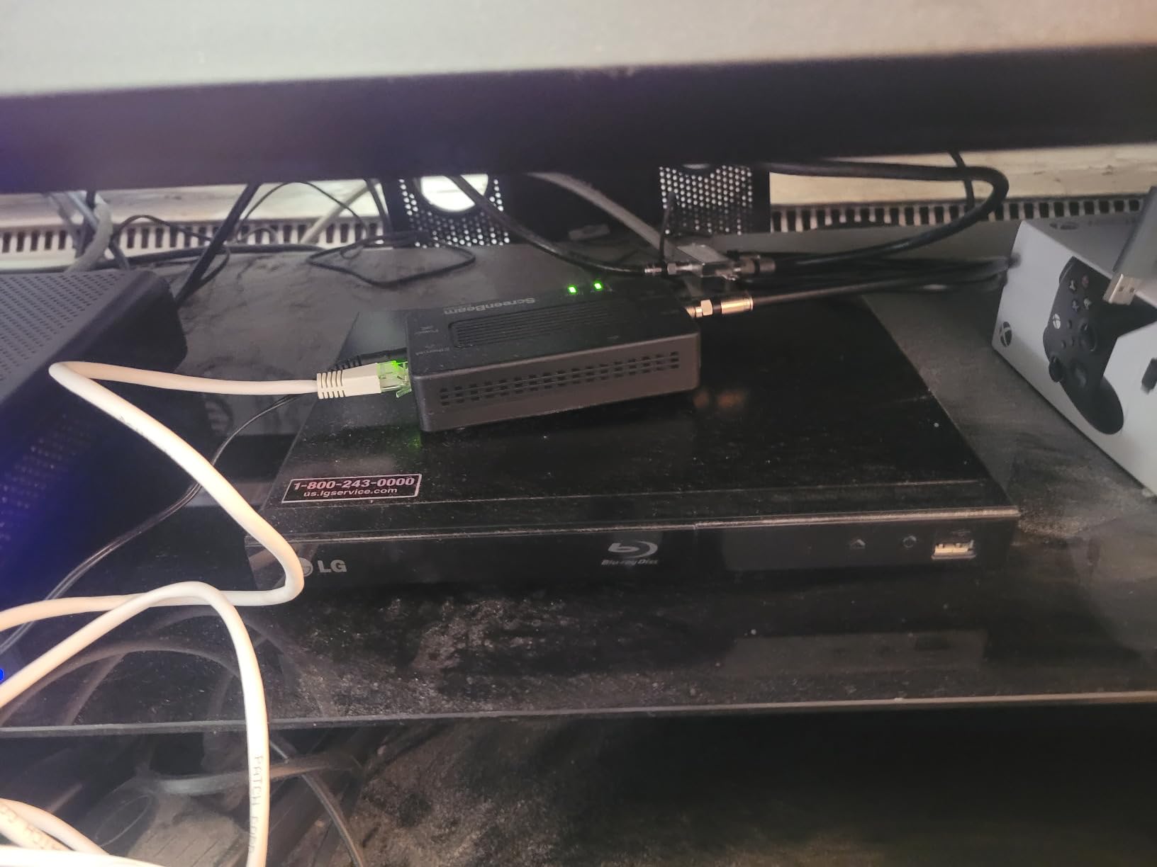 ScreenBeam Bonded MoCA 2.5 Network Adapter for Highest Speed Internet, Ethernet Over Coax - Starter Kit (Model: ECB7250K02) customer photo 1