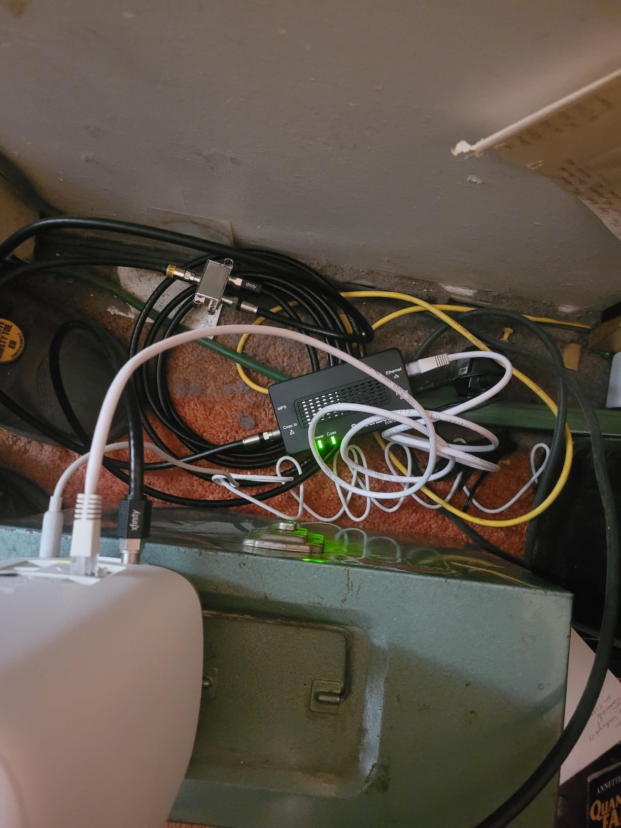 ScreenBeam Bonded MoCA 2.5 Network Adapter for Highest Speed Internet, Ethernet Over Coax - Starter Kit (Model: ECB7250K02) customer photo 2