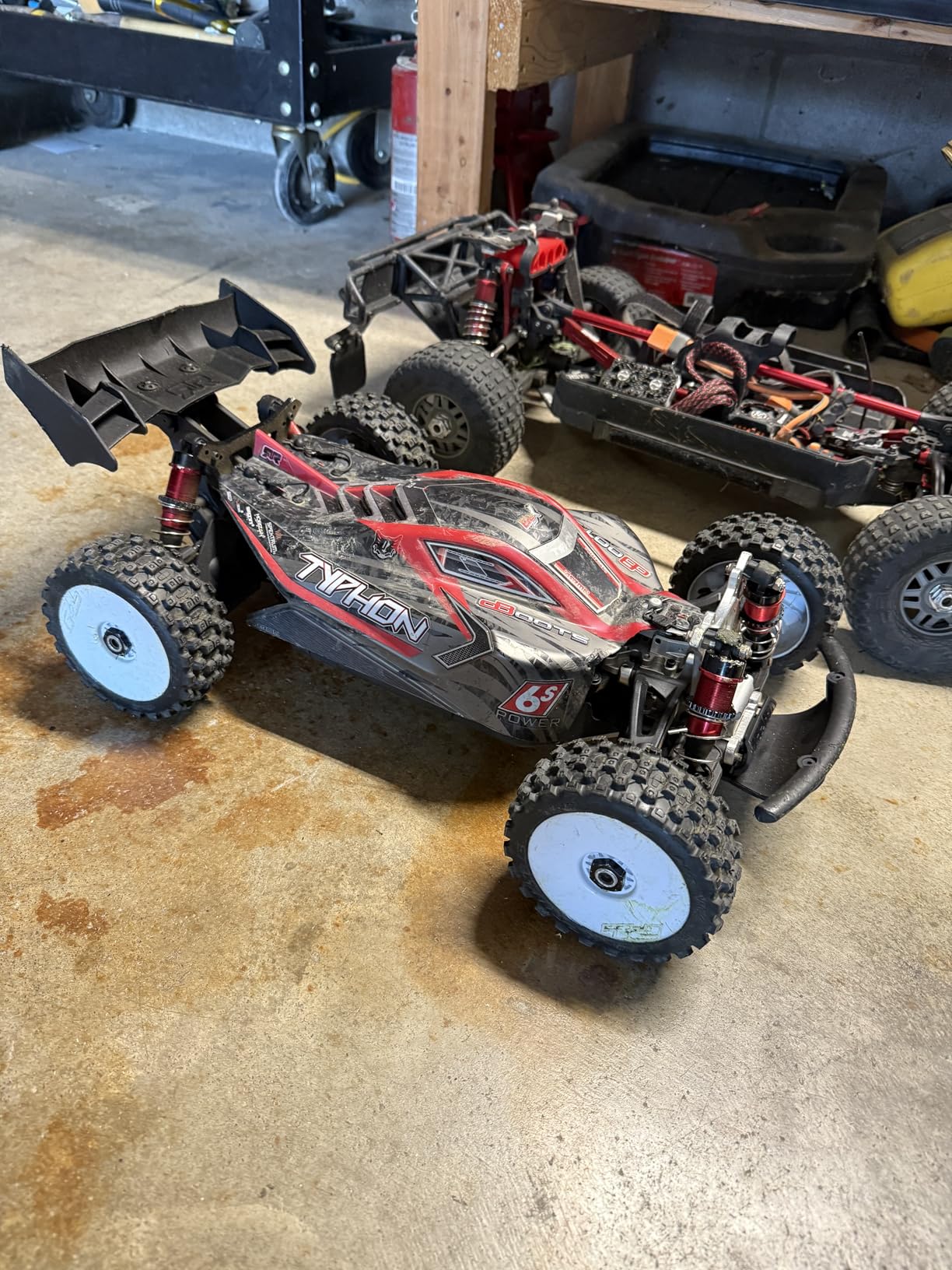 ARRMA RC Car 1/8 Typhon 6S V5 4WD BLX Buggy with Spektrum Firma RTR customer photo 1