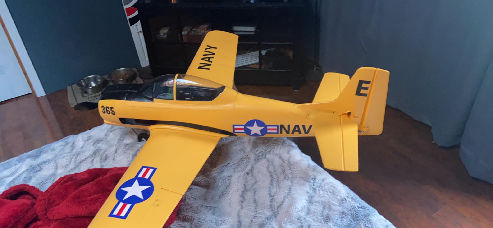 E-flite RC Airplane T-28 Trojan 1.1m BNF Basic Transmitter Battery and Charger not Included with AS3X and Safe Select EFL08250 customer photo 1