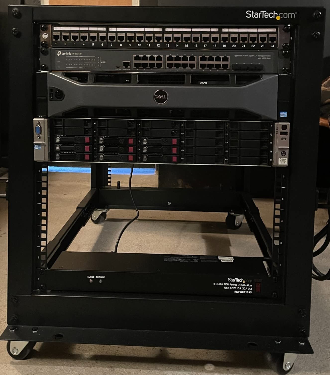 TP-Link Omada SG3428X Jetstream 24-Port Gigabit L2+ Smart Managed Switch with 4 x 10GE SFP+ Slots, Omada SDN Integrated, IPv6, Static Routing, QoS, IGMP and LAG, 5 Year Warranty customer photo 2