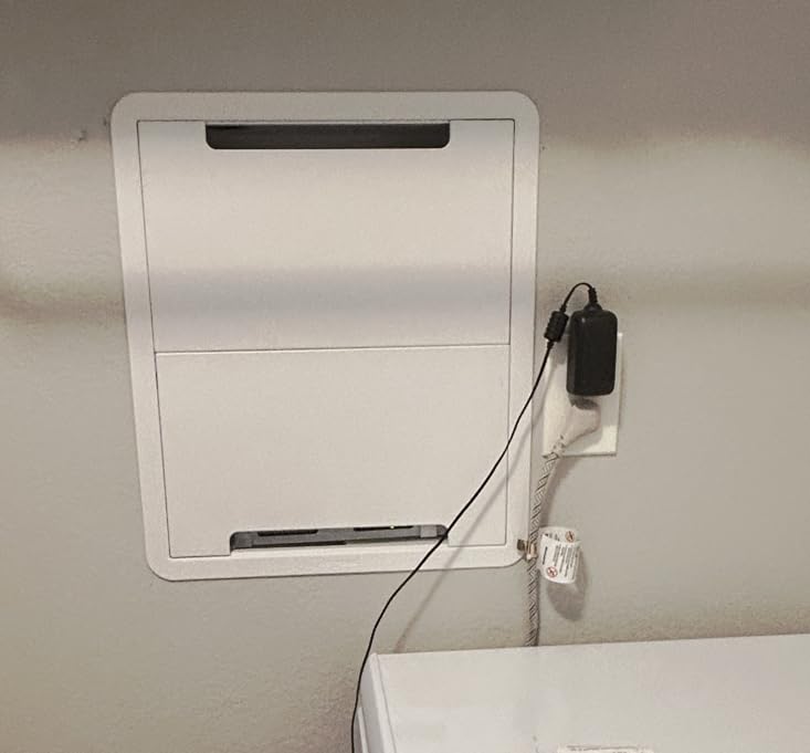 Legrand - OnQ Cable Management, In-Wall Media Box, Dual Purpose Structured Wiring Enclosure, TV Home Theater Recessed Storage Box, 9 Inch, white ENP0900-NA customer photo 1