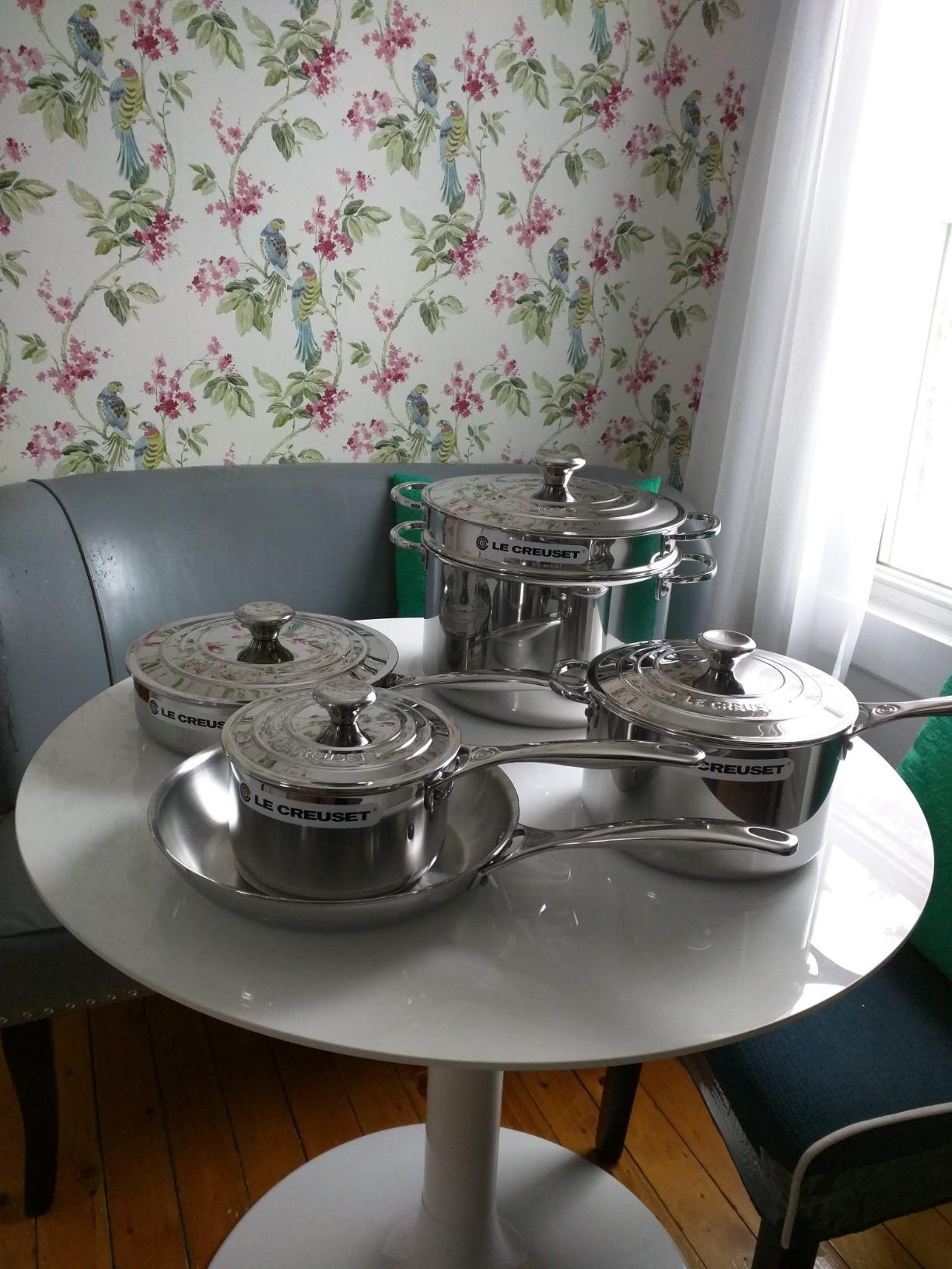 Le Creuset Tri-Ply Stainless Steel 12 pc. Cookware Set customer photo 2