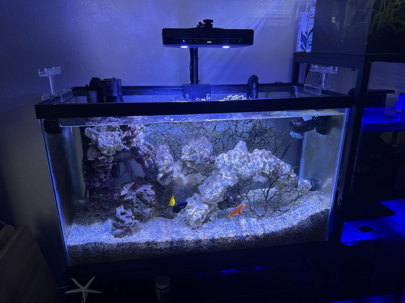 Aquarium Light - 95 Watt Sunrise Sunset Moonlight, Group Control Program Coral Reef Light Dimmable Full Spectrum for Marine Tanks customer photo 1