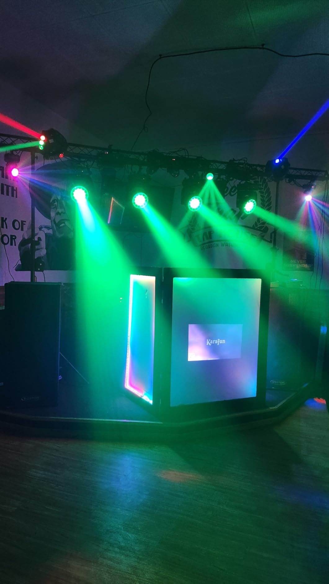 19x15W Moving Head Light for Stage Lighting Effect, RGBW 4-in-1 LED Stage Light with Zoom Beam Wash, Auto DMX Control DJ Lights for Parties Wedding Disco Music Nightclub Show Bar, 1 Pack customer photo 2