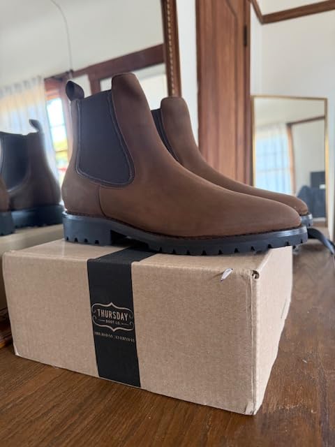 Thursday Boot Company Men's Legend Rugged & Resilient Chelsea Leather Boot customer photo 2
