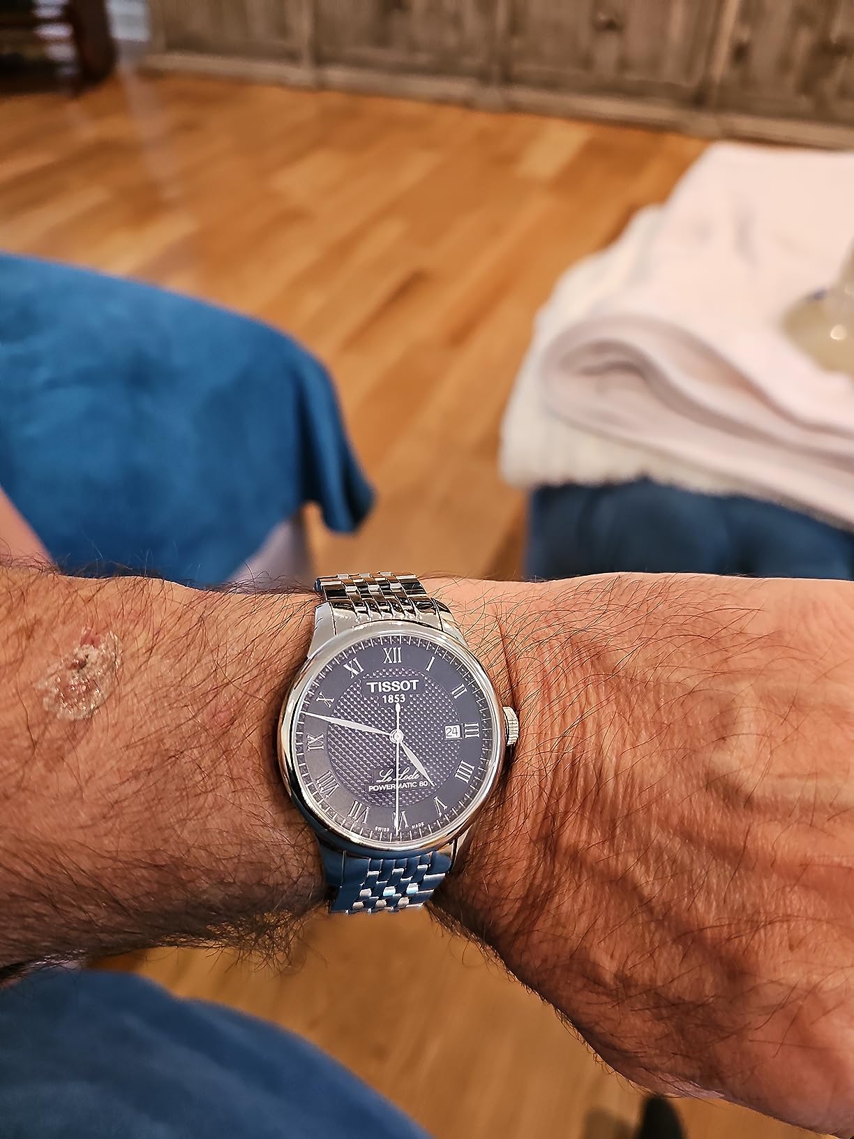 Tissot Le Locle Powermatic 80 Swiss Automatic Watch - Grey Dial, Stainless Steel customer photo 1