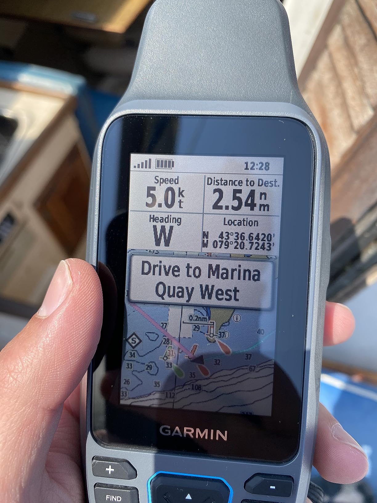 GPSMAP 79sc, Marine GPS Handheld Preloaded with BlueChart g3 Coastal Charts, Rugged Design and Floats in Water customer photo 1