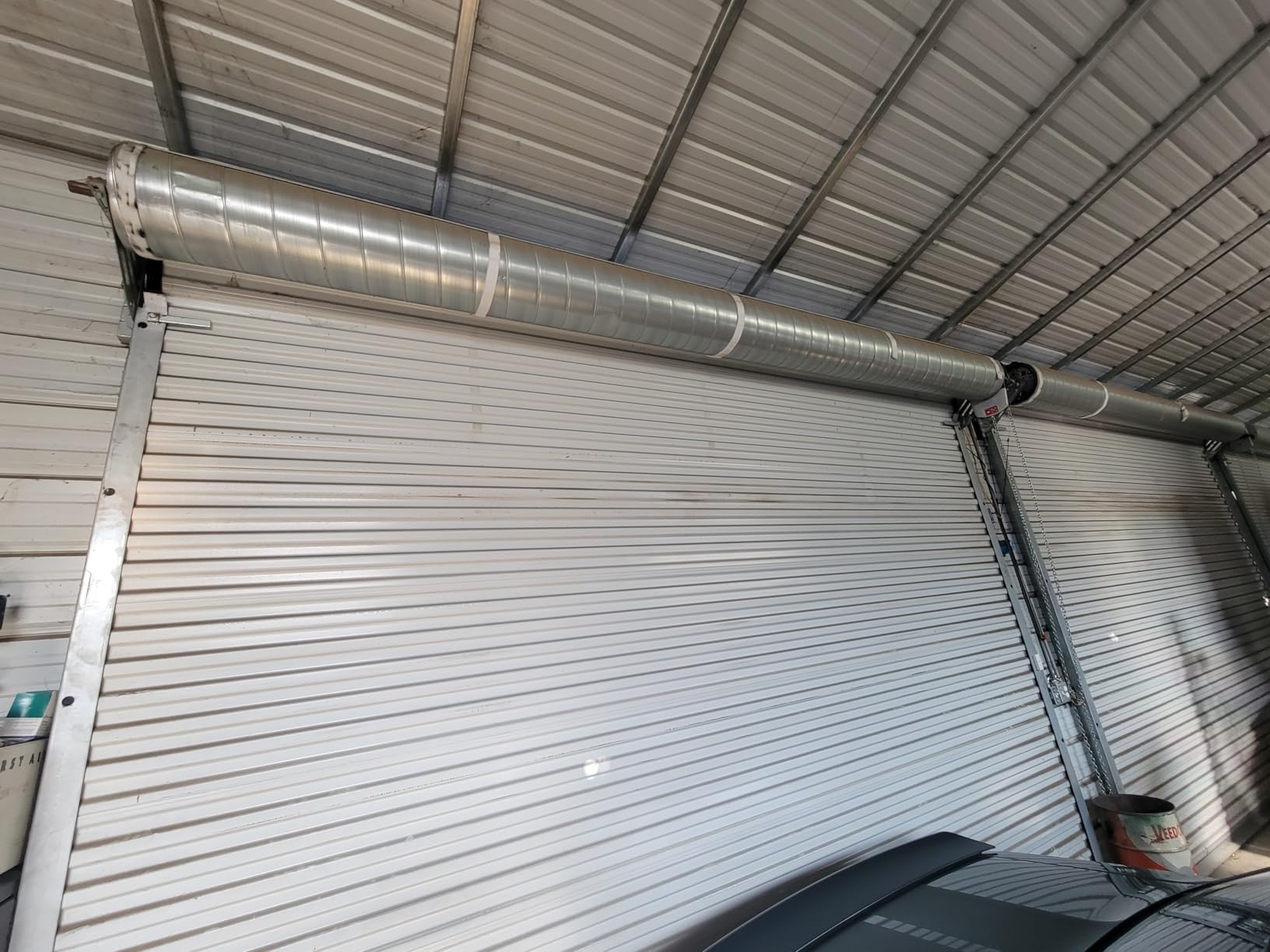 Automatic Roll Up Door Opener, Commercial Garage Roller Door Opener with 4 Remote Powerful 1000N Motor 22m2 Rolling OZ customer photo 2