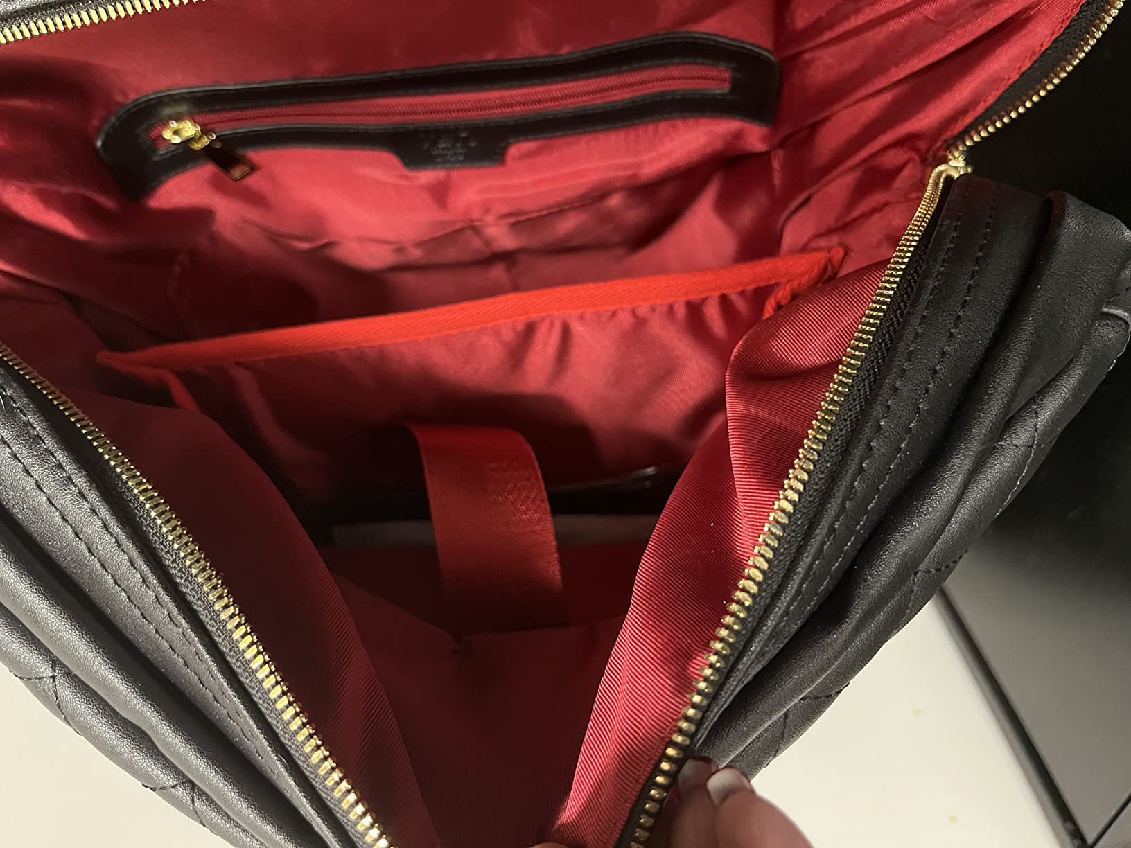 feilario 20in Leather Softside Carry on Suitcases Travel Duffel Bag with 4-rolling Spinner Wheels customer photo 2