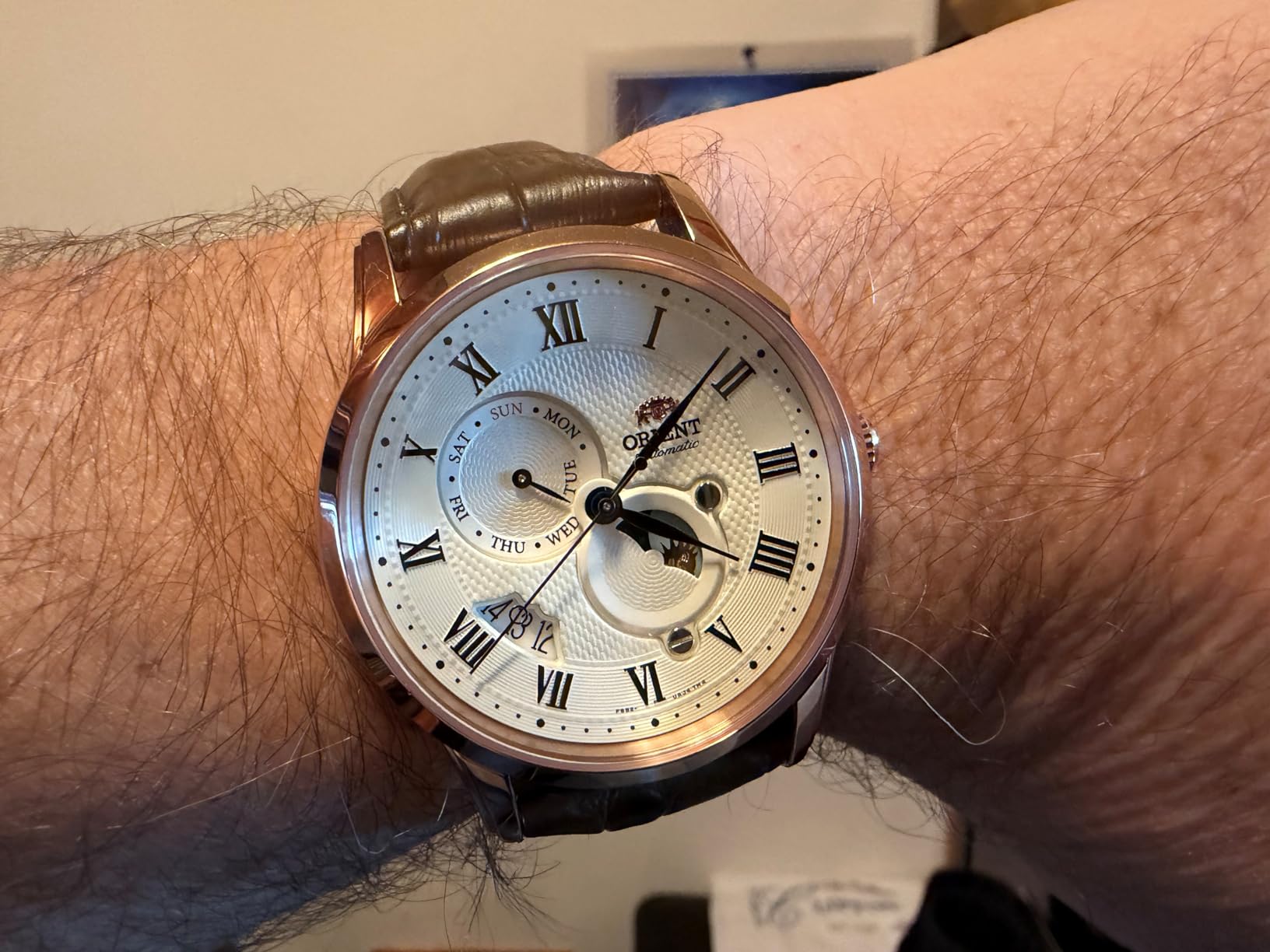 Orient Stainless Steel Japanese Automatic/Hand Winding Watch with Sapphire Crystal customer photo 1