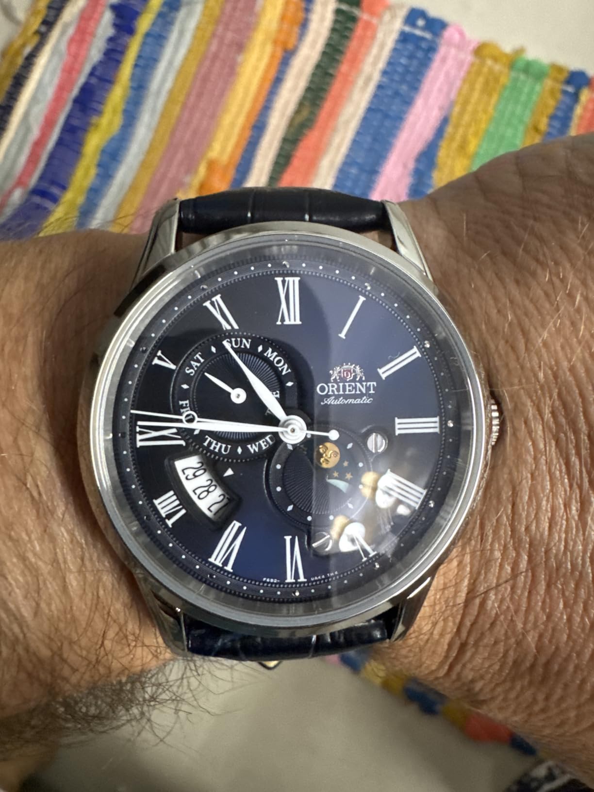 Orient Stainless Steel Japanese Automatic/Hand Winding Watch with Sapphire Crystal customer photo 2