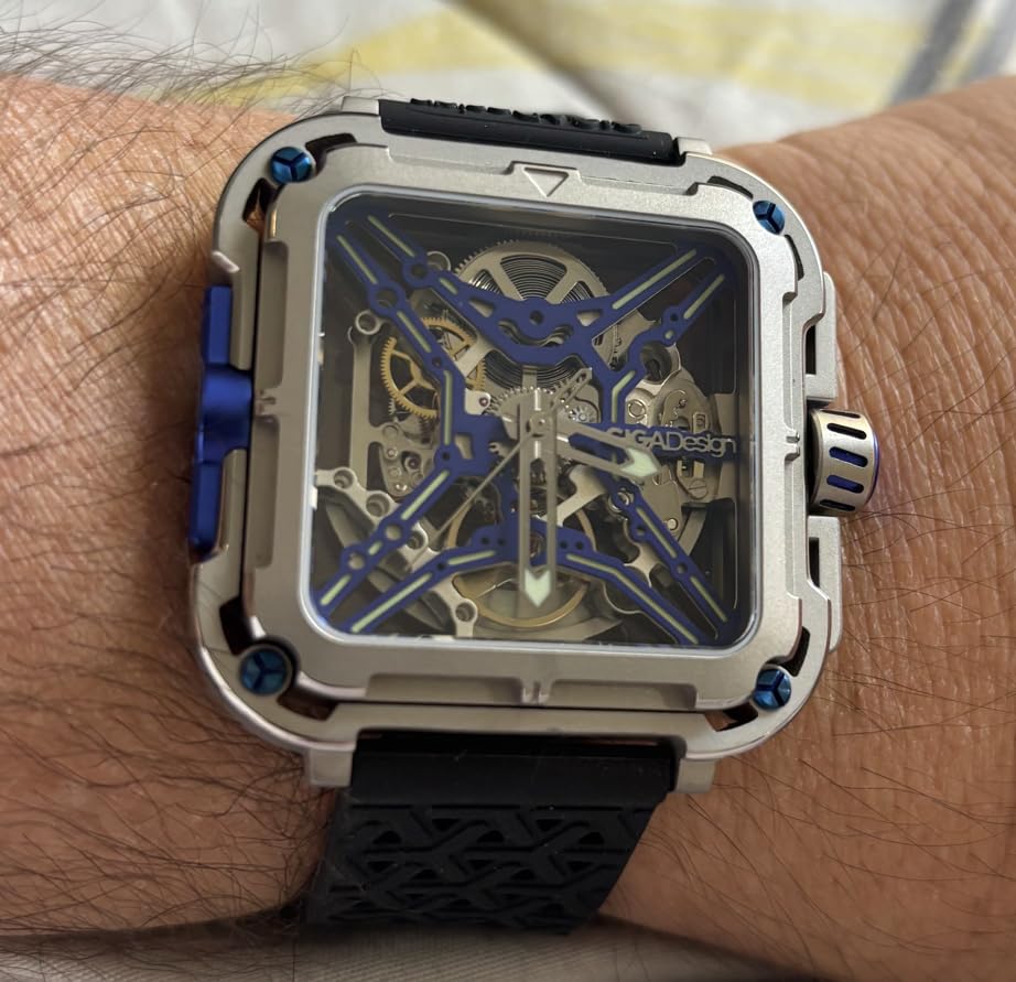 CIGA Design Mechanical Automatic Watch X Series SUV Inspired Anti-Shock Design Sapphire Crystal customer photo 1