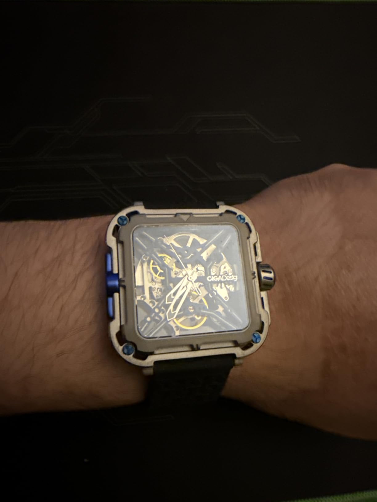 CIGA Design Mechanical Automatic Watch X Series SUV Inspired Anti-Shock Design Sapphire Crystal customer photo 3