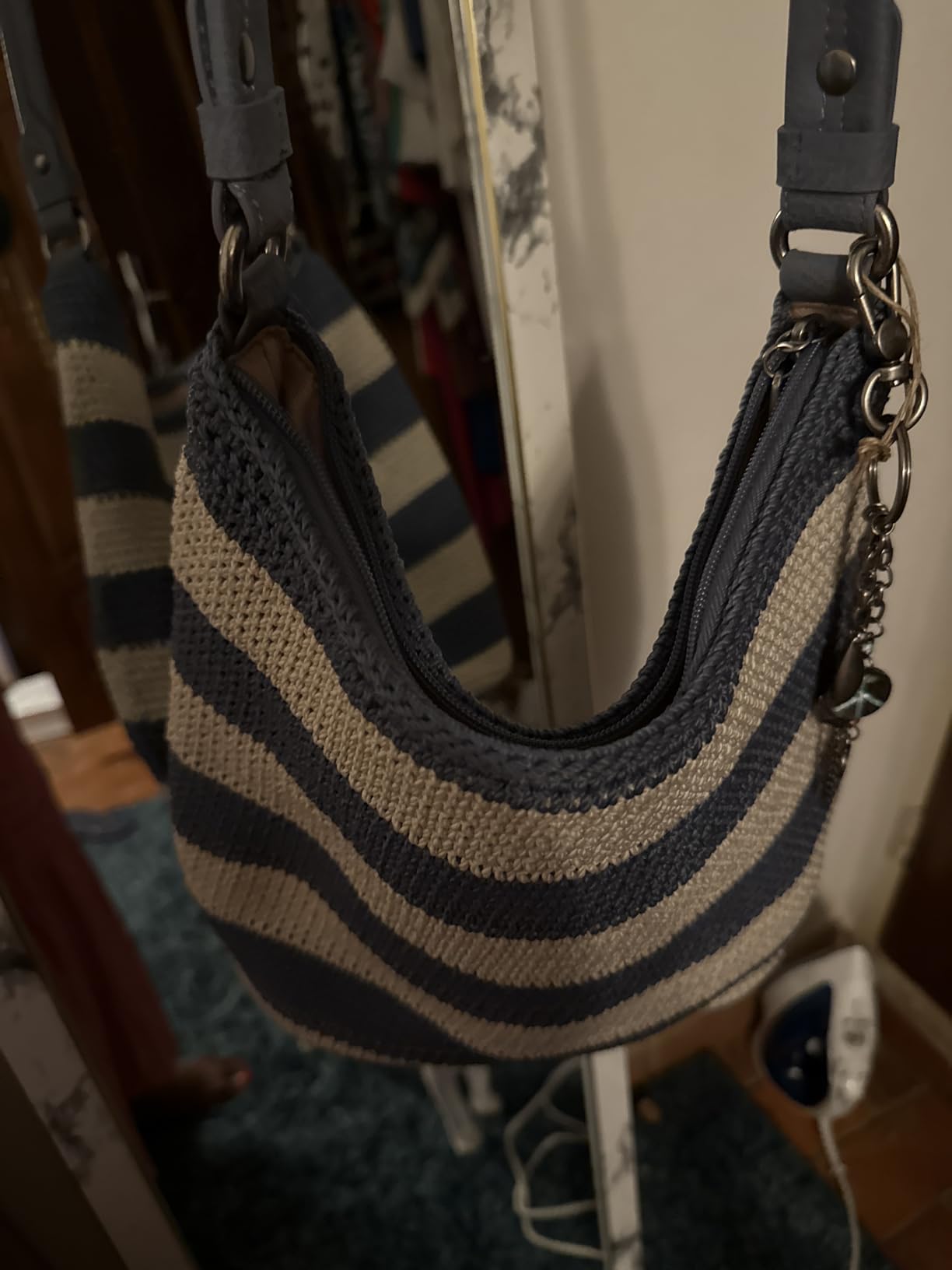 The Sak Sequoia Hobo Bag - Hand Crochet Large Women's Purse for Everyday & Travel - Durable Handbag & Tote With Zipper Pocket customer photo 1