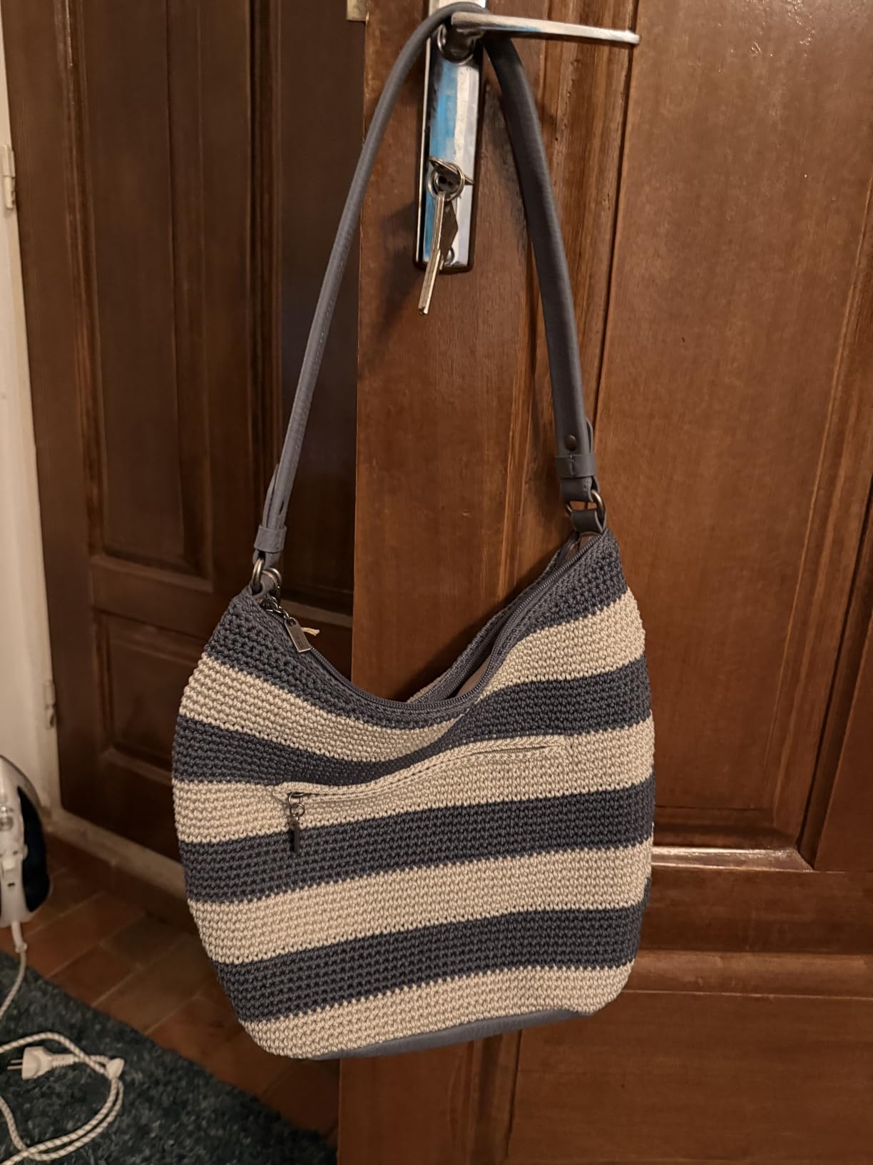 The Sak Sequoia Hobo Bag - Hand Crochet Large Women's Purse for Everyday & Travel - Durable Handbag & Tote With Zipper Pocket customer photo 2