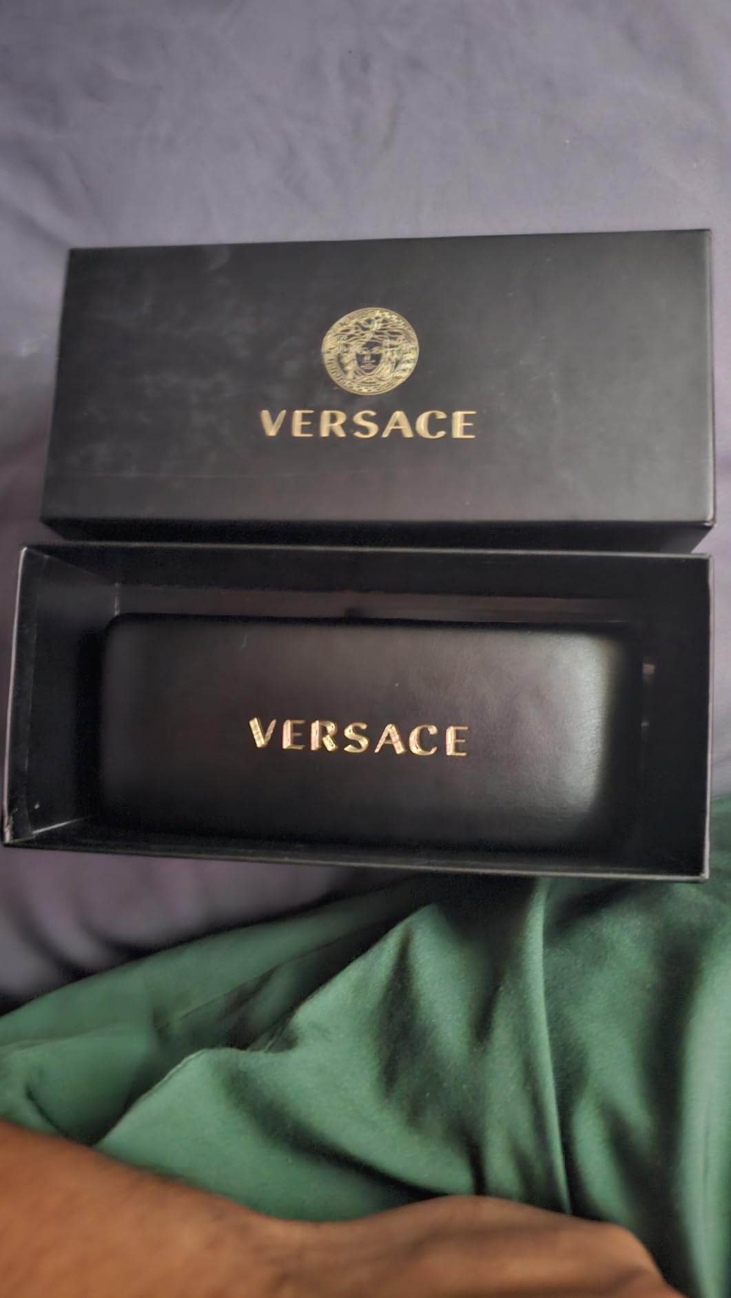 Versace VE4406 Rectangular Sunglasses for Men + BUNDLE with ACCESSORY EYEWEAR KIT customer photo 1