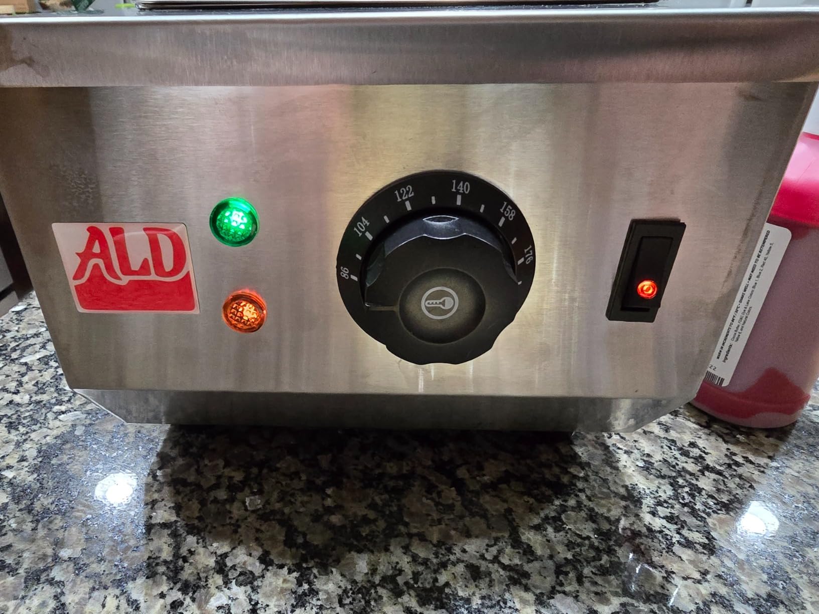 Chocolate Melting Pot - Commercial Stainless Steel Electric Chocolate Melter, 1 Large Tank + 2 Extra Small Tanks, Adjustable Temp 86-185 °F for Desserts & Candy customer photo 2