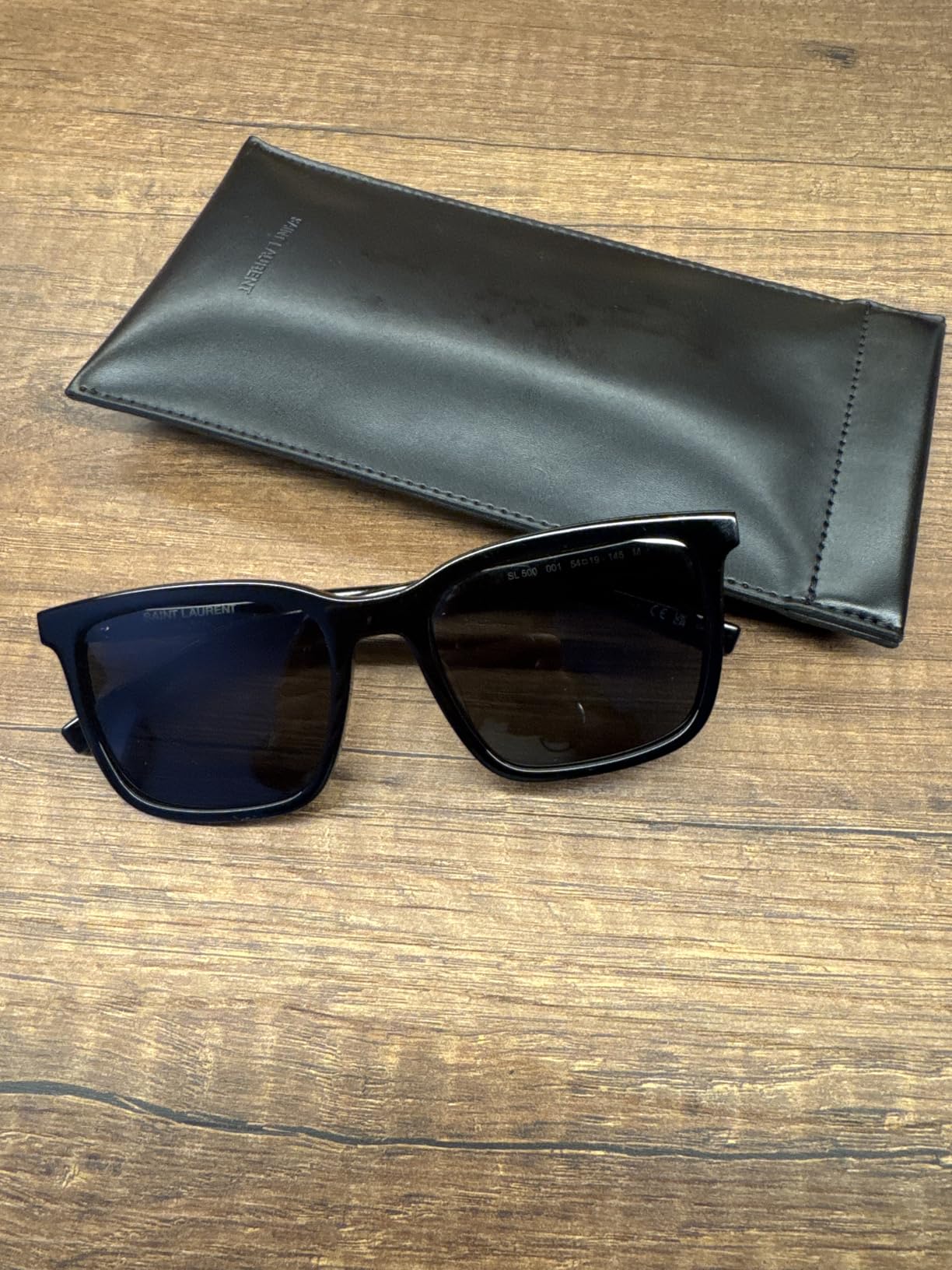 Saint Laurent SL 500 Black/Black 54/19/145 men Sunglasses customer photo 1