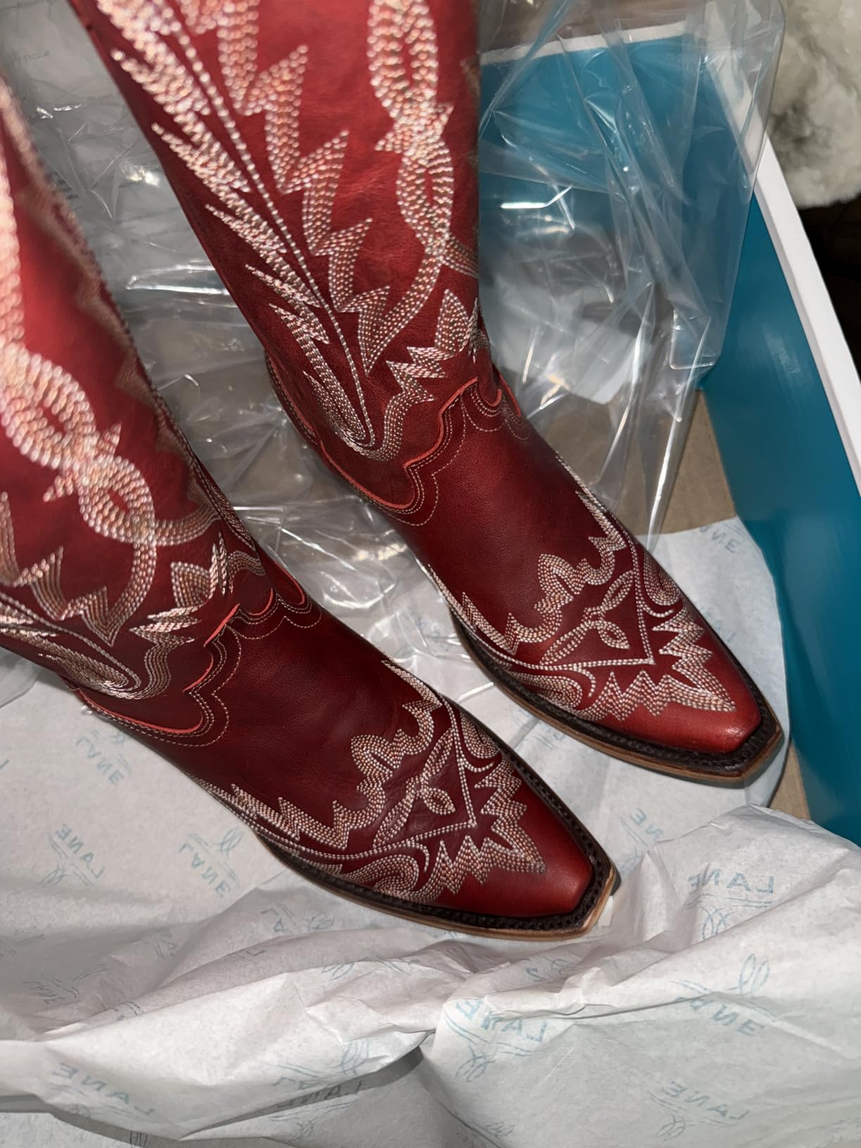 Lane Lexington Mid Calf Boot Ceramic Crackle customer photo 2