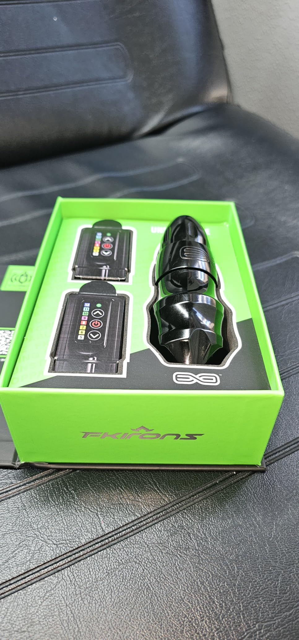 FK Irons - EXO Modular Rotary Tattoo Machine Pen - Stealth Solo Unit 3.2mm Stroke - RCA & Wireless Battery Connection customer photo 1