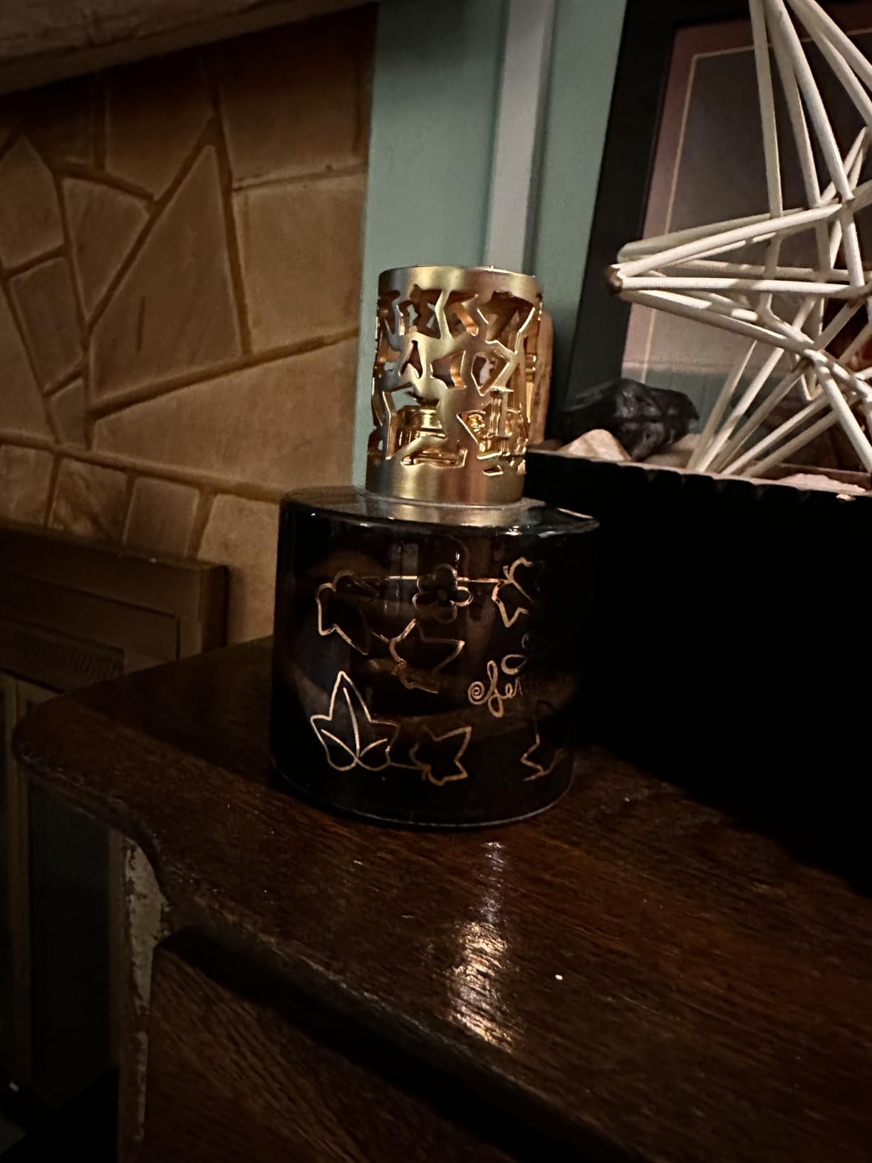 Giftset Lampe Berger - Model Lolita Lempicka - Home Fragrance Diffuser - 4.7 x 3.2 x 3.2 inches - Includes Fragrance 250 milliliters - 8.45 Fluid Ounces (Black) customer photo 1
