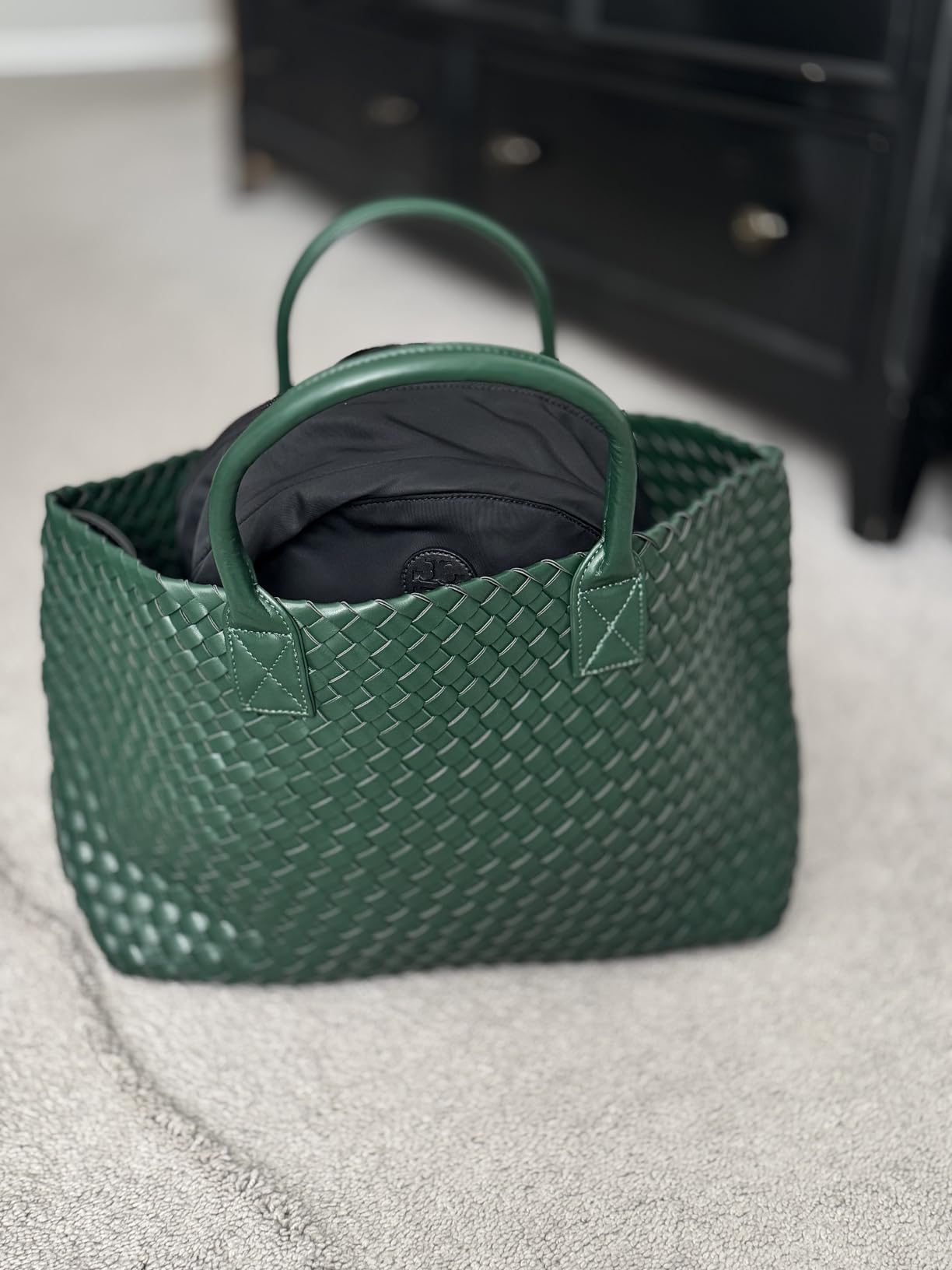 Woven Bag Shopper Bag Travel Handbags and Purses Women Tote Bag Large Capacity Shoulder Fashion Bags customer photo 2