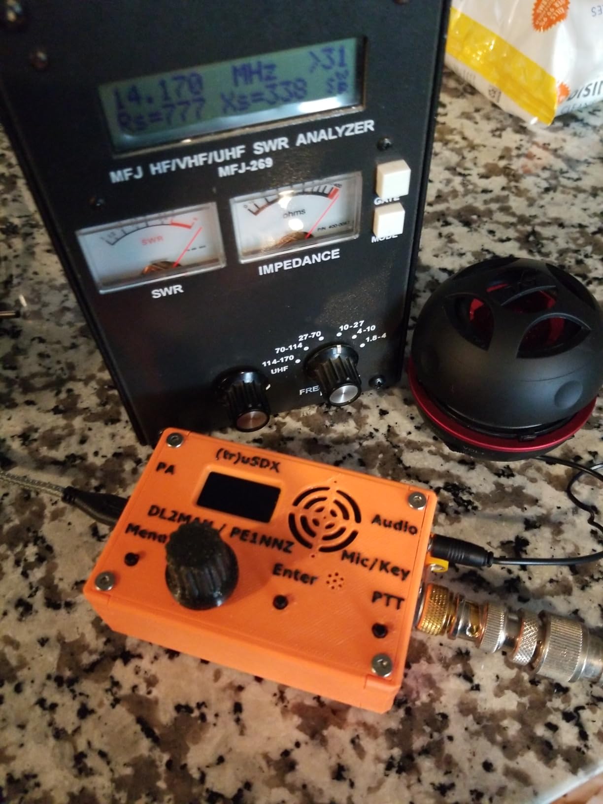 Malahit trusdx Transceiver 5-Band QRP Multimode SDR Assembled with Case customer photo 1