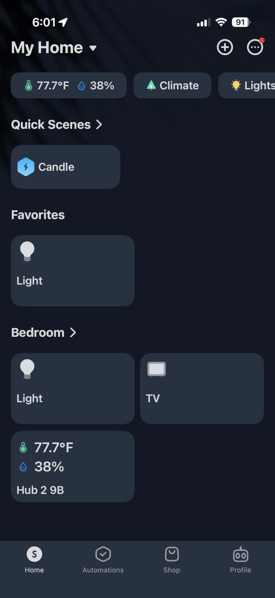 SwitchBot Hub 2 (2nd Gen), work as a WiFi Thermometer Hygrometer, IR Remote Control, Smart Remote and Light Sensor, Link SwitchBot to Wi-Fi (Support 2.4GHz), Compatible with Alexa&Google Assistant customer photo 1