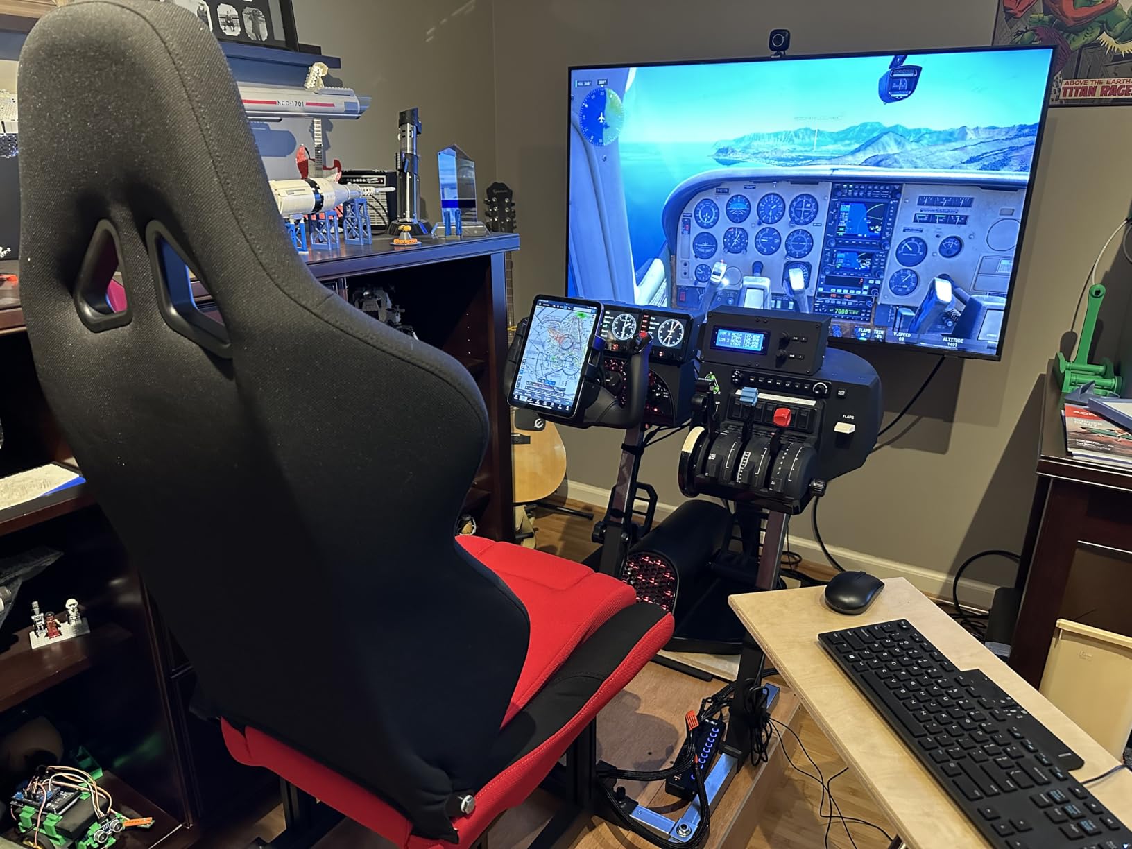SimFab Modular Flight Simulator Cockpit for General, Civil and Commercial Aviation, MSFS Edition customer photo 1