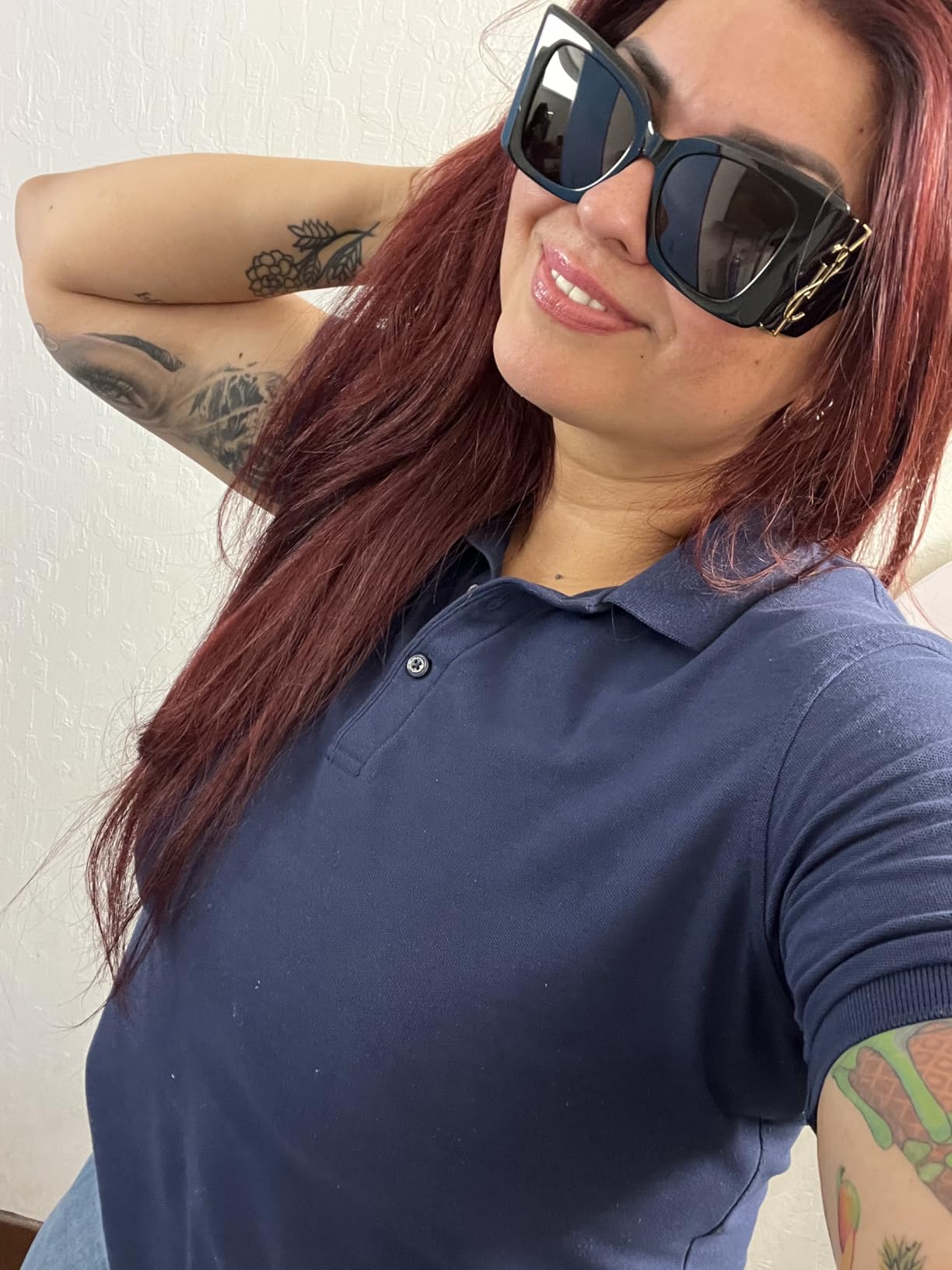 Saint Laurent Women's Sl M119 Blaze Sunglasses customer photo 1