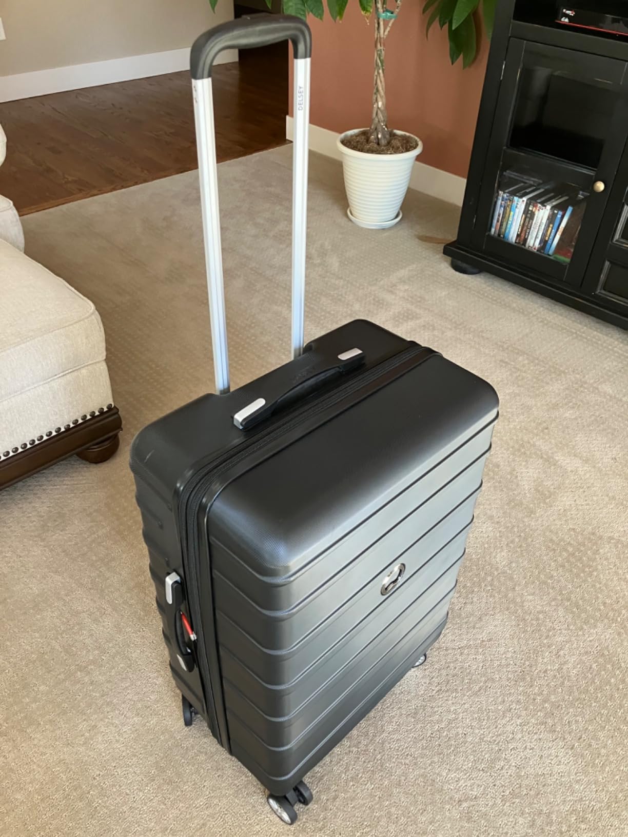 DELSEY PARIS Margot Hardside 3-Piece Set, Expandable Luggage with 4 Spinner Wheels, Lightweight Suitcase, 21
