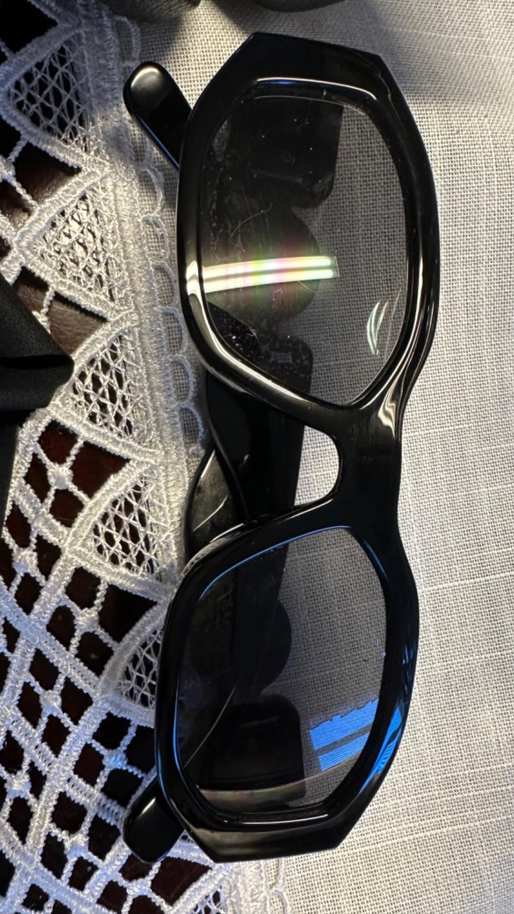 BB0105O 001 Eyeglasses Women's Black/Gold Full Rim 54mm customer photo 2