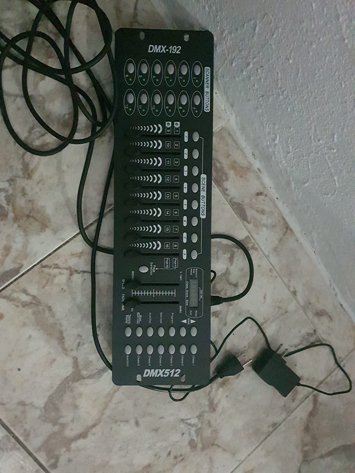 TCFUNDY DMX 512 Controller, 192 Channel DMX Light Controller Stage Lighting Console for Party DJ Disco Lights Show Night Club customer photo 2