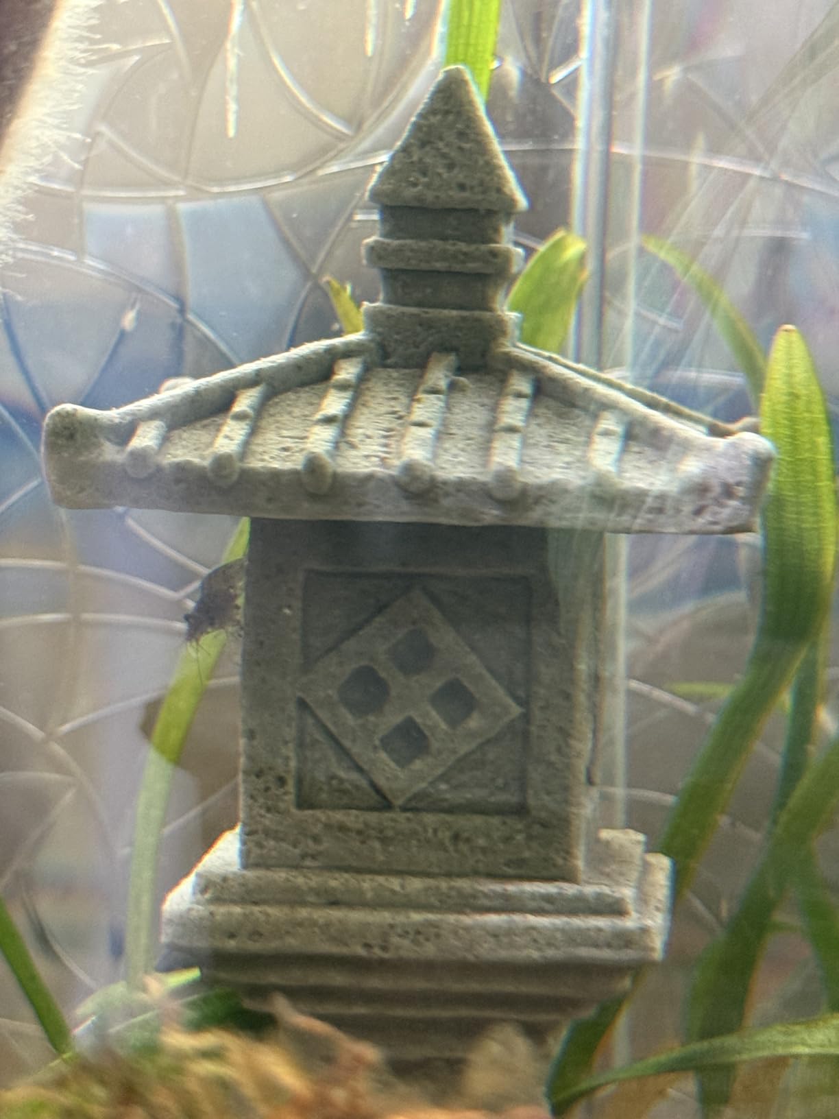 3 PCS Miniature Figurines Stone Pagoda Lantern Garden Statues Tiny Home Kit Meditation Accessories for Zen Garden Home Decor Yard Decorations Outdoor Statues Asian Garden Decor Japanese Gifts customer photo 1