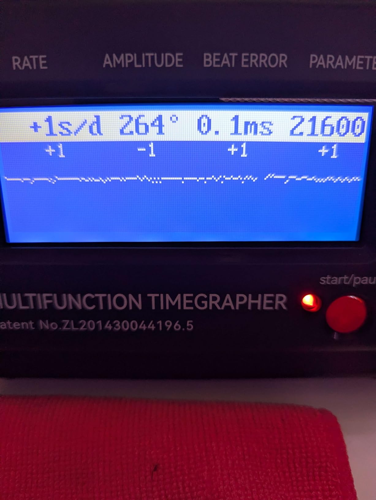Watch Tester Timegrapher No.1000, Watch Timing Machine Calibration for Mechanical Watches customer photo 1