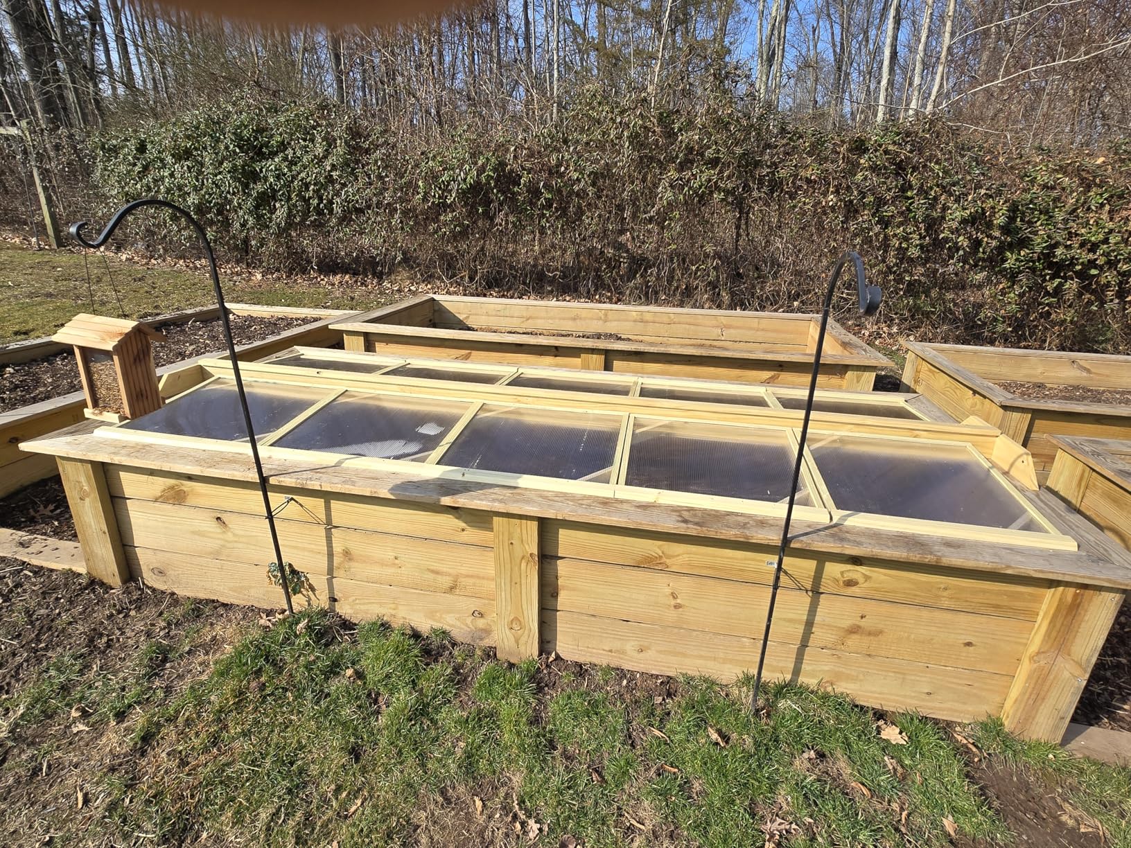 Polycarbonate Greenhouse Panels, 14 Pack Twin Wall 4mm Sheets, 4 ft (W) x 2 ft (L) x 0.16in - Impact and Shatterproof, Waterproof, UV Protected customer photo 1